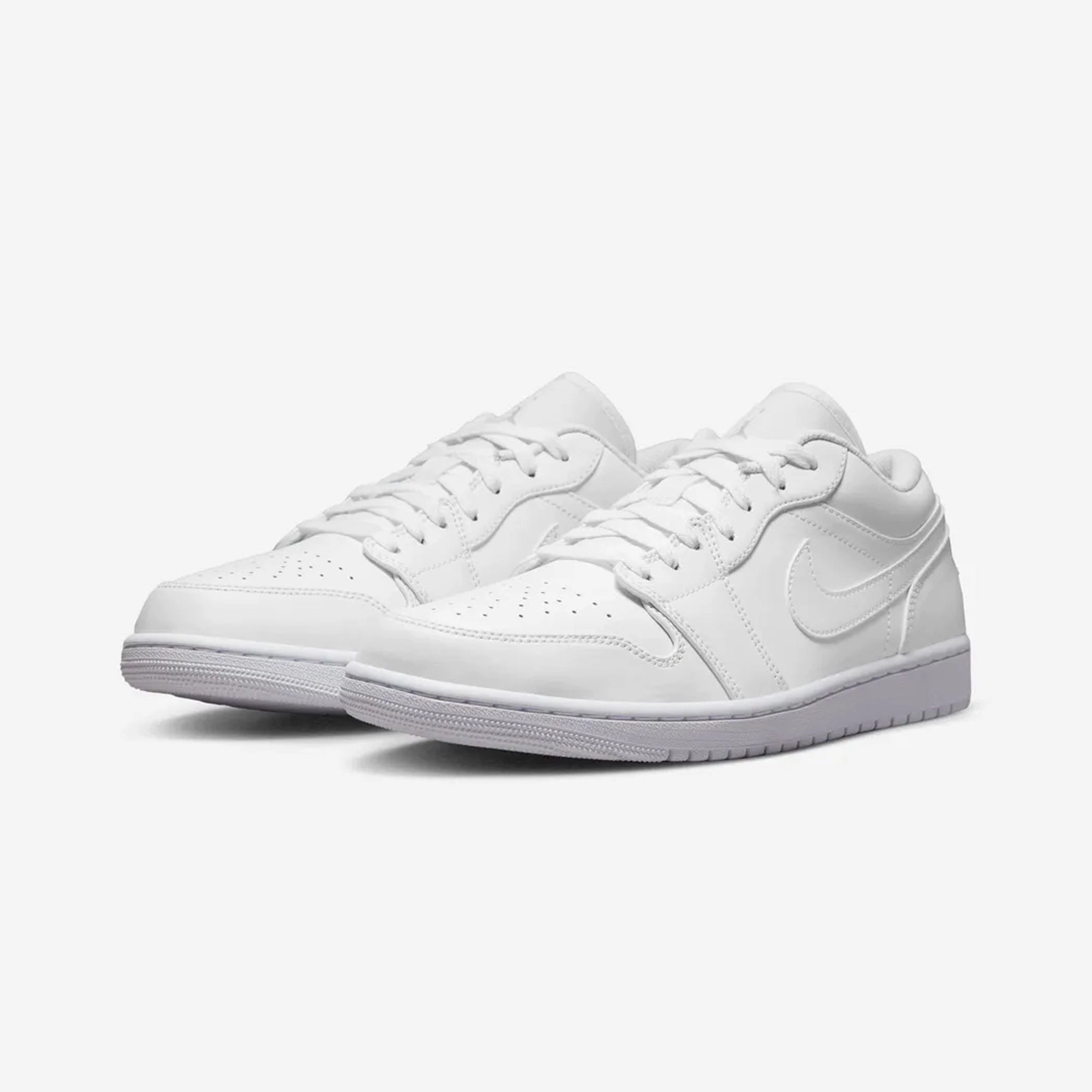 JORDAN | AIR JORDAN 1 LOW { WHITE/WHITE-WHITE