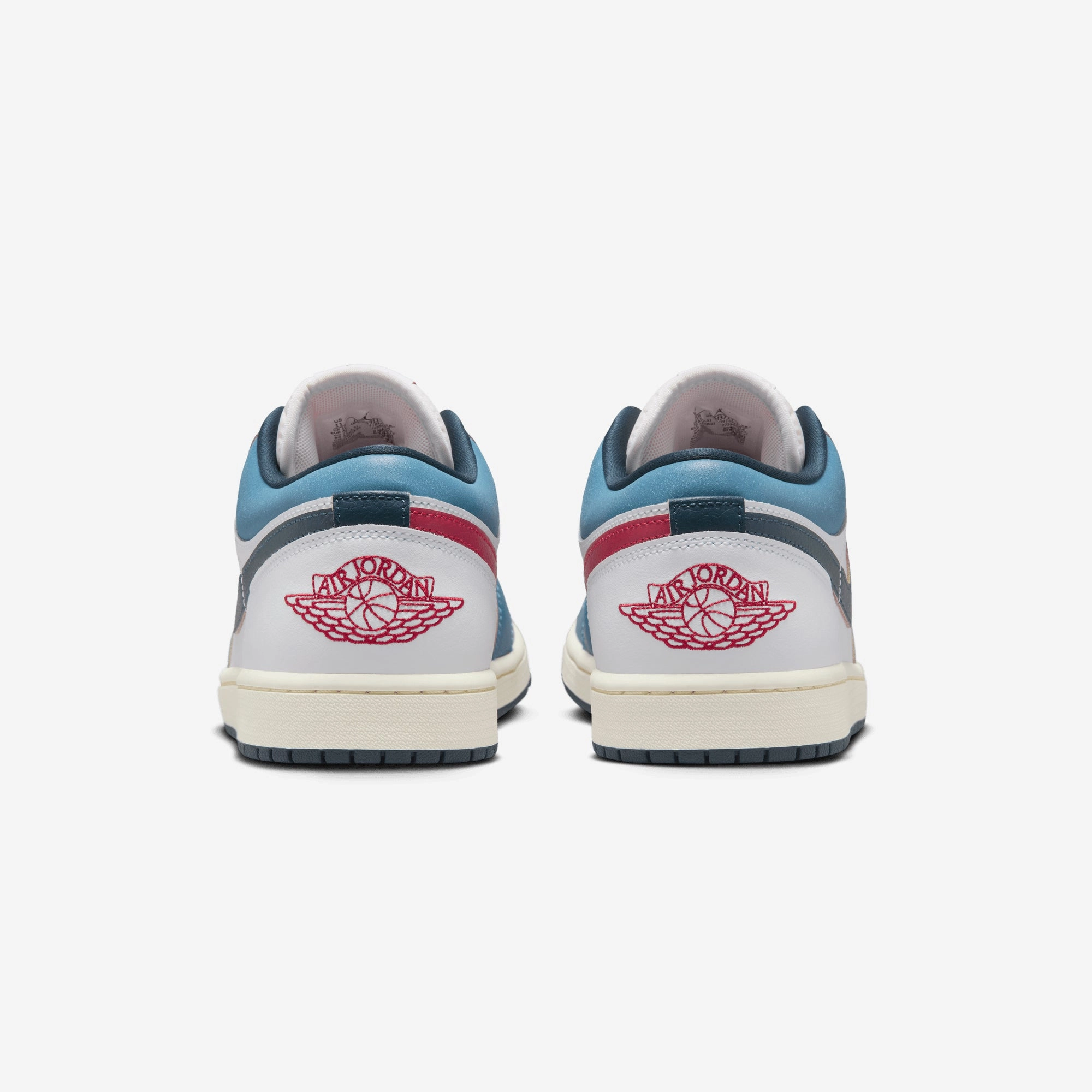 JORDAN | AIR JORDAN 1 LOW SE { WHITE/ARMORY NAVY-AEGEAN STORM