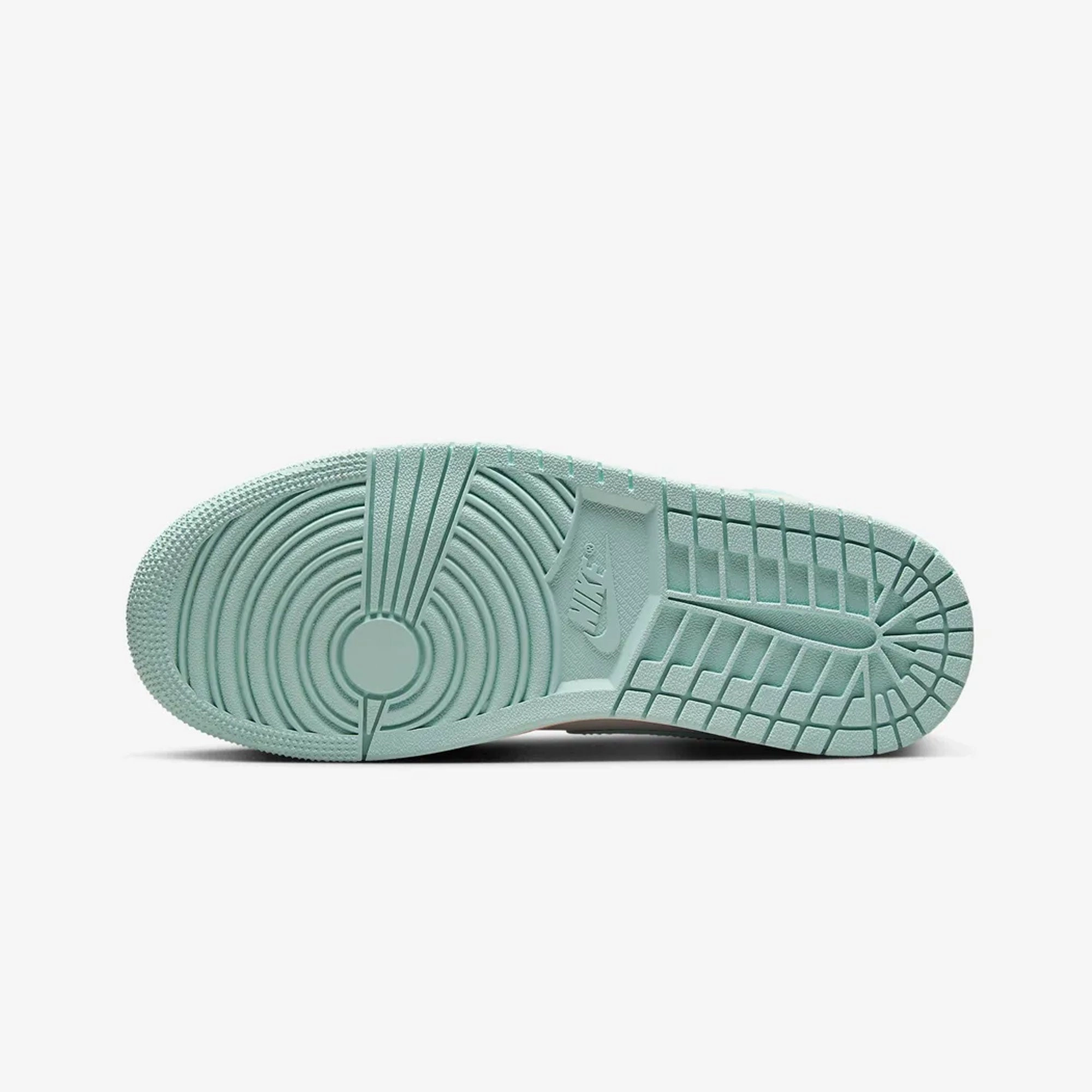JORDAN | AIR JORDAN 1 MID { SAIL/LIGHT DEW-MUSLIN