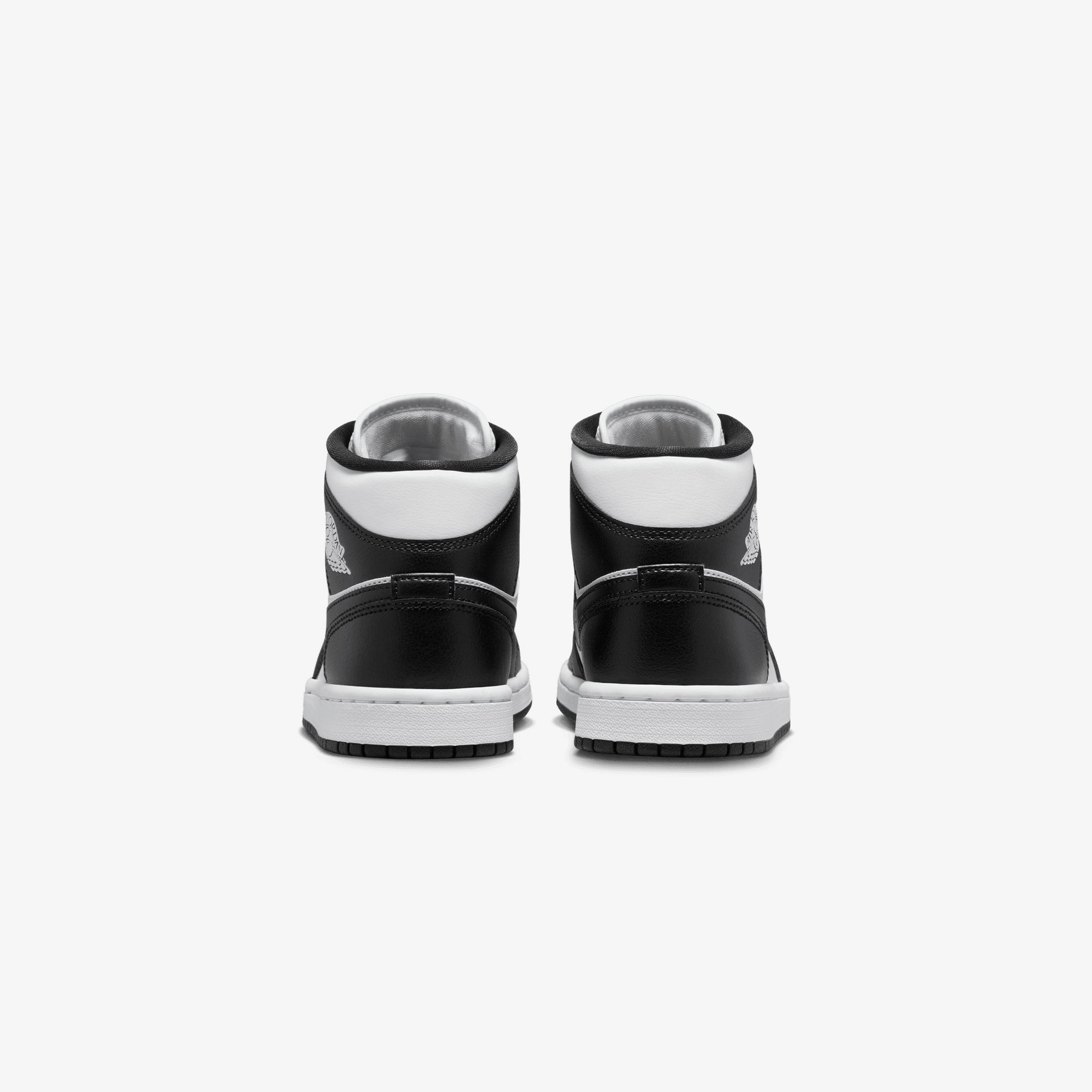 JORDAN | AIR JORDAN 1 MID { WHITE/BLACK-WHITE