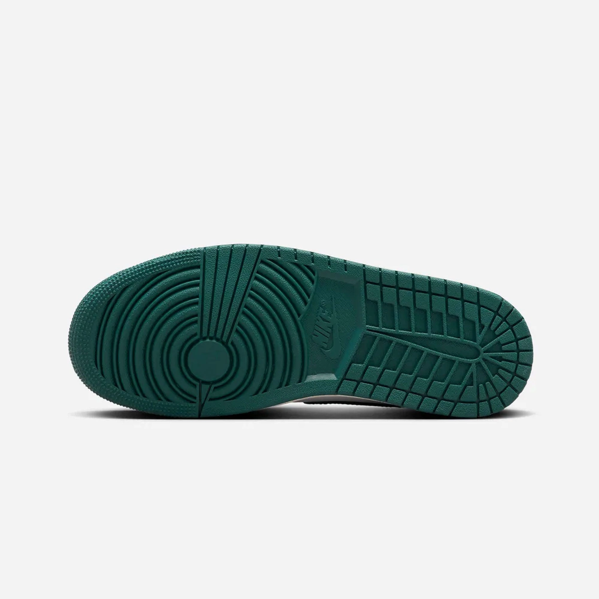 JORDAN | AIR JORDAN 1 MID { WHITE/OXIDIZED GREEN-SAIL