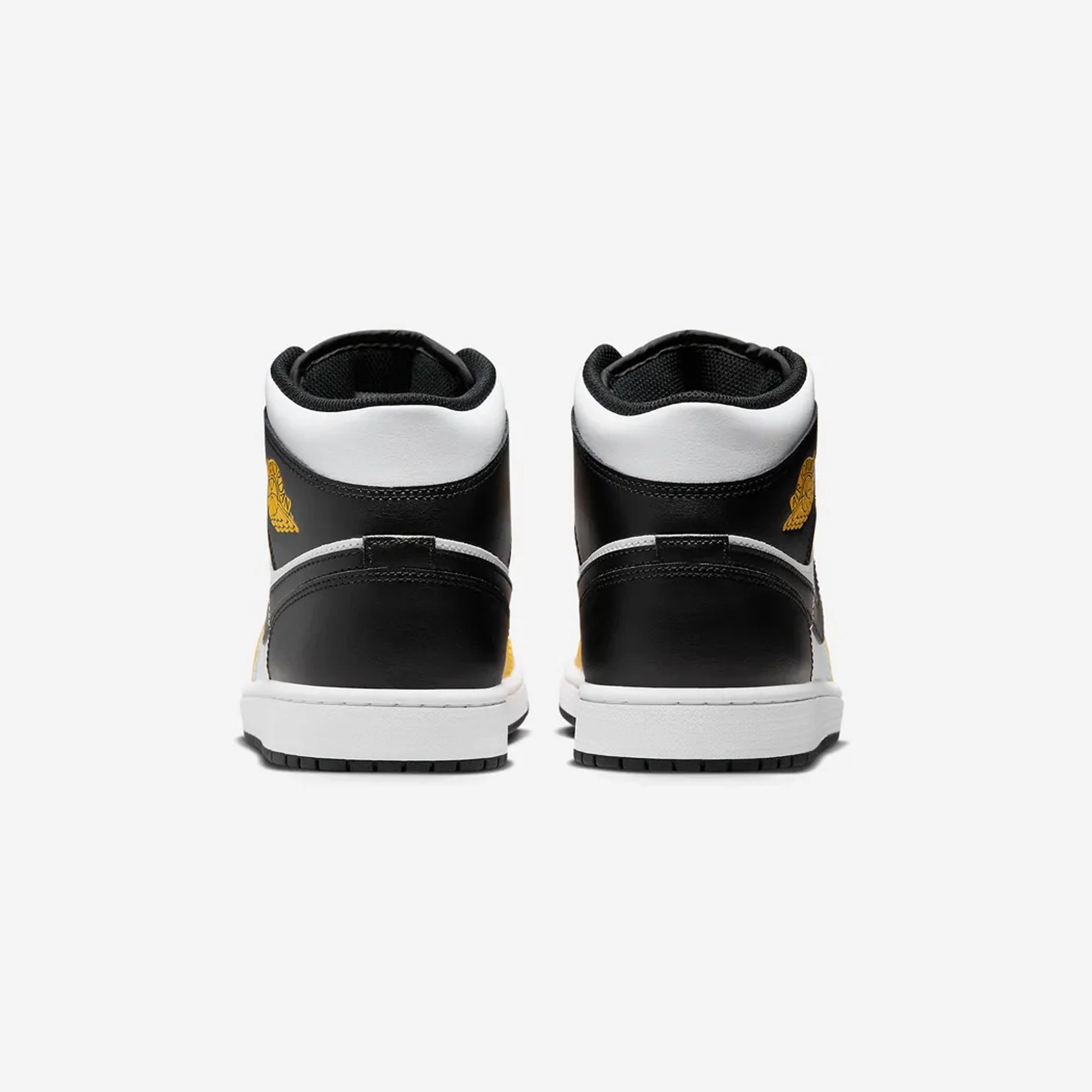 Jordan | AIR JORDAN 1 MID  { YELLOW OCHRE/BLACK-WHITE-YELLOW OCHRE