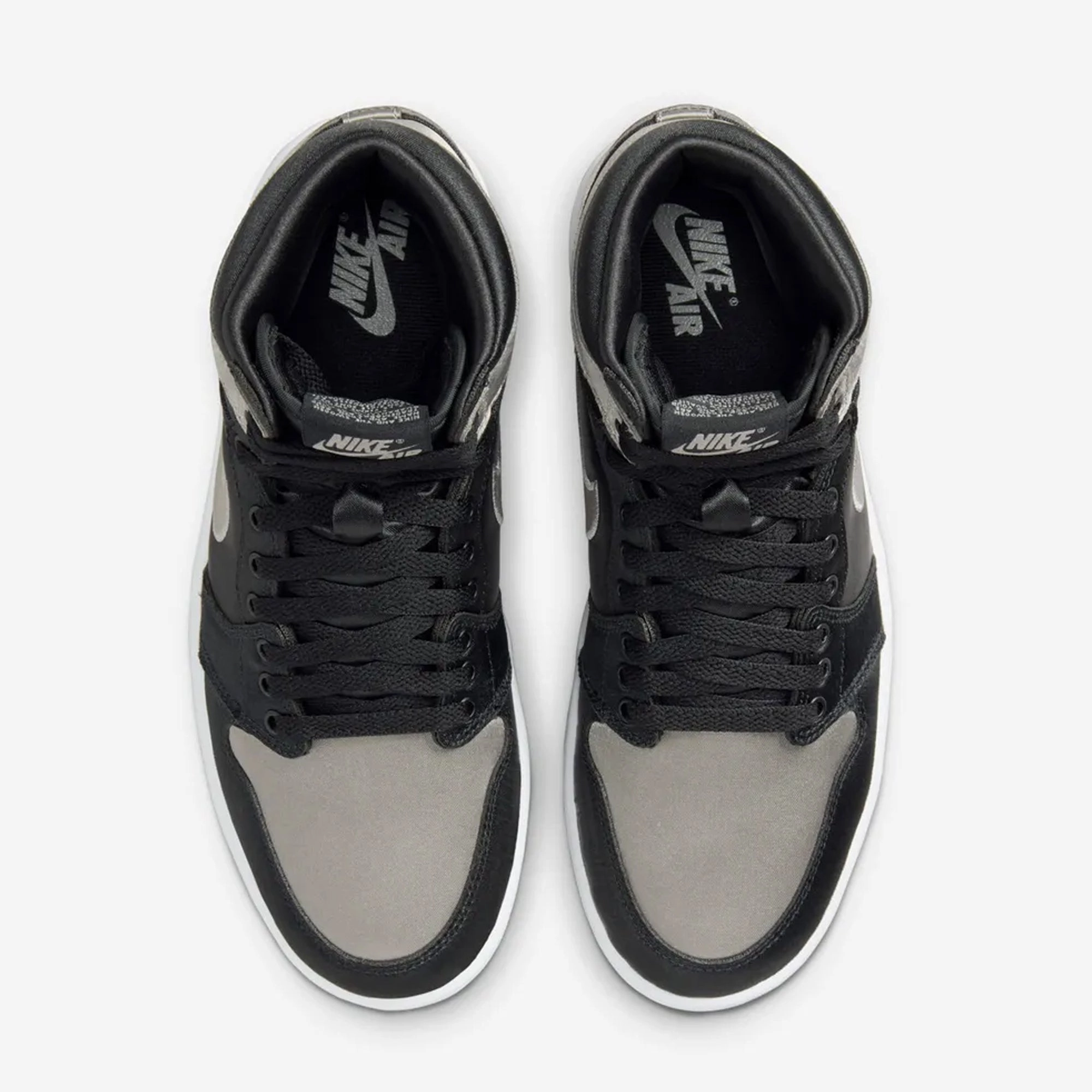 Jordan | AIR JORDAN 1 RETRO HIGH OG  { BLACK/MEDIUM GREY-WHITE