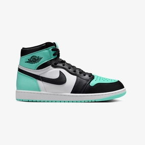 Jordan | AIR JORDAN 1 RETRO HIGH OG  { WHITE/BLACK-GREEN GLOW