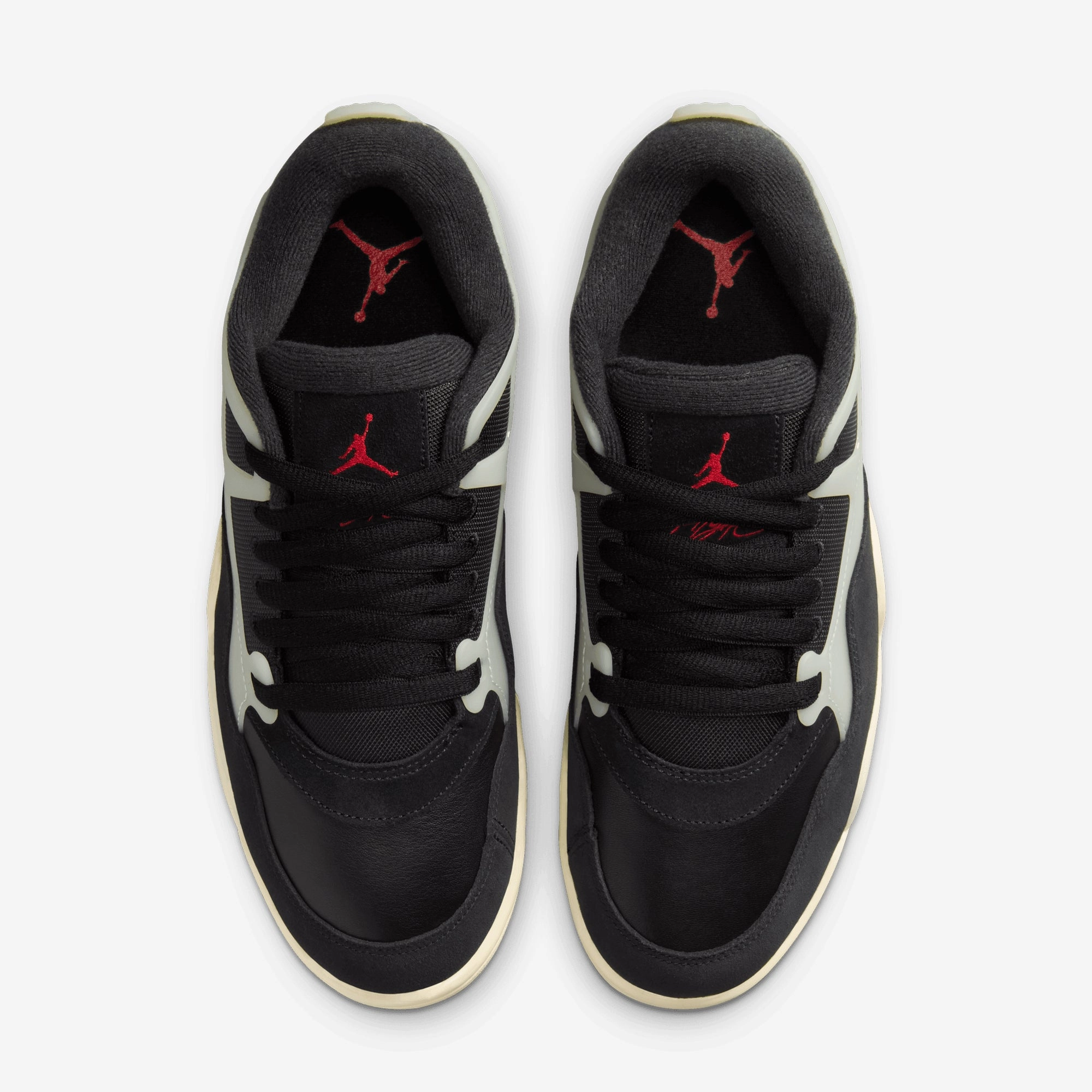 Jordan | AIR JORDAN 4 RM { BLACK/GYM RED-SAIL-COCONUT MILK