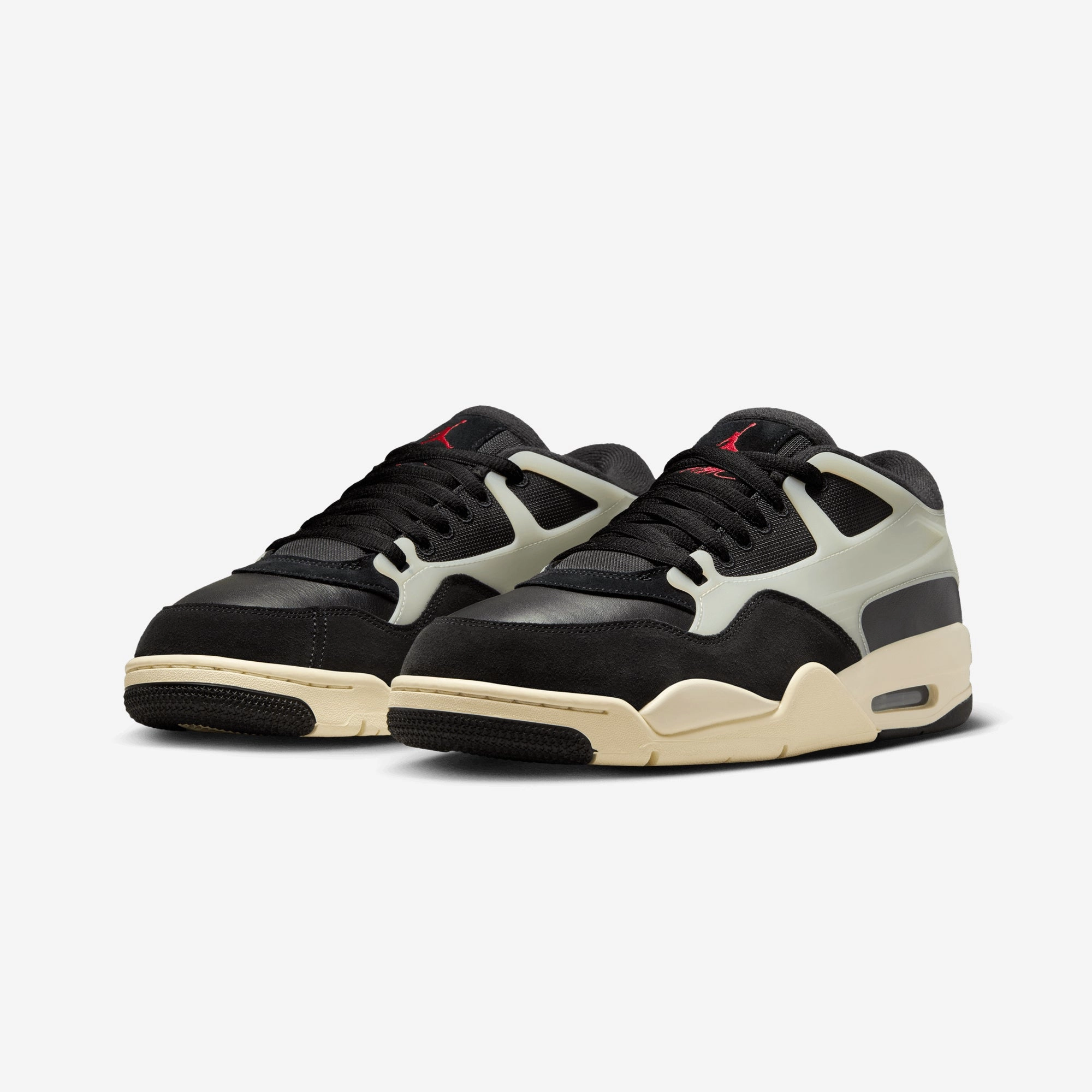 Jordan | AIR JORDAN 4 RM { BLACK/GYM RED-SAIL-COCONUT MILK