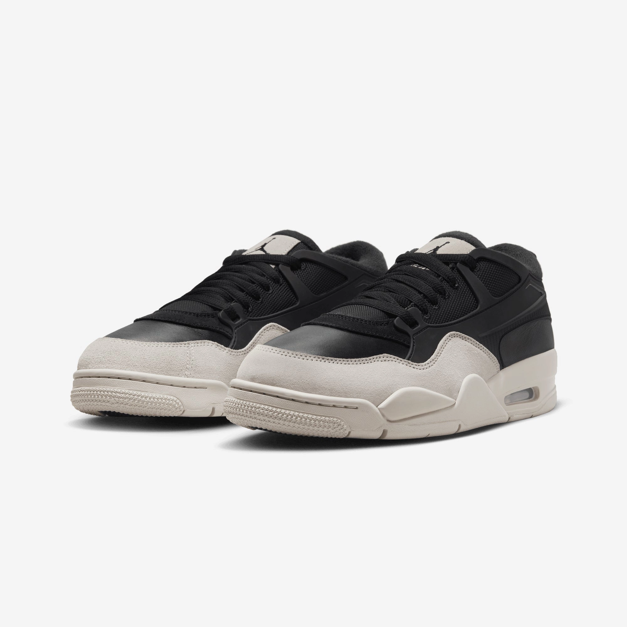 Jordan | AIR JORDAN 4 RM { BLACK/LIGHT BONE-DARK GREY
