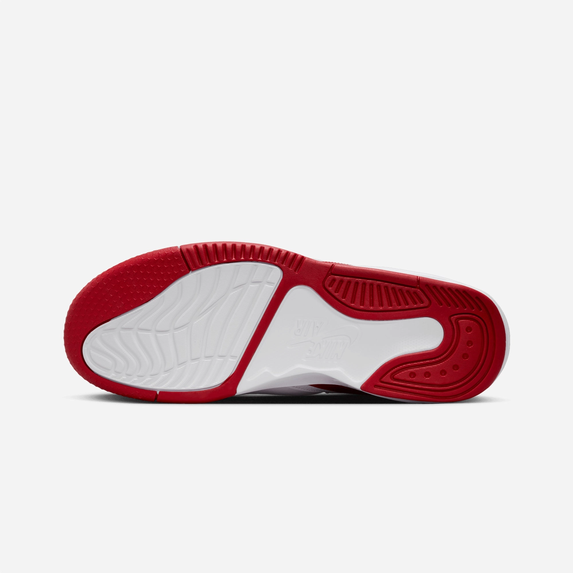 JORDAN | MAX AURA 5 { WHITE/GYM RED-BLACK