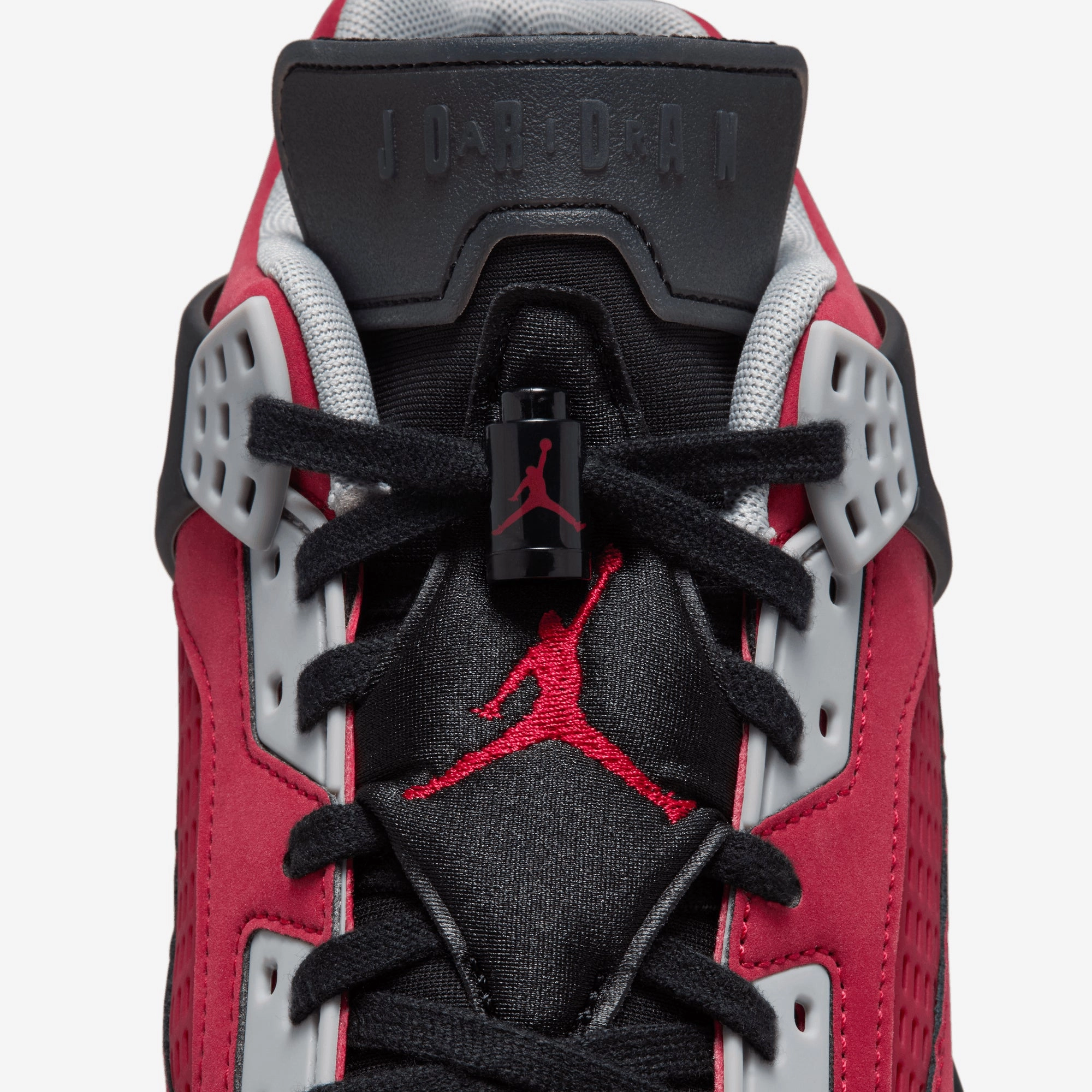 JORDAN | SPIZIKE LOW { GYM RED/BLACK-WOLF GREY-COOL GREY