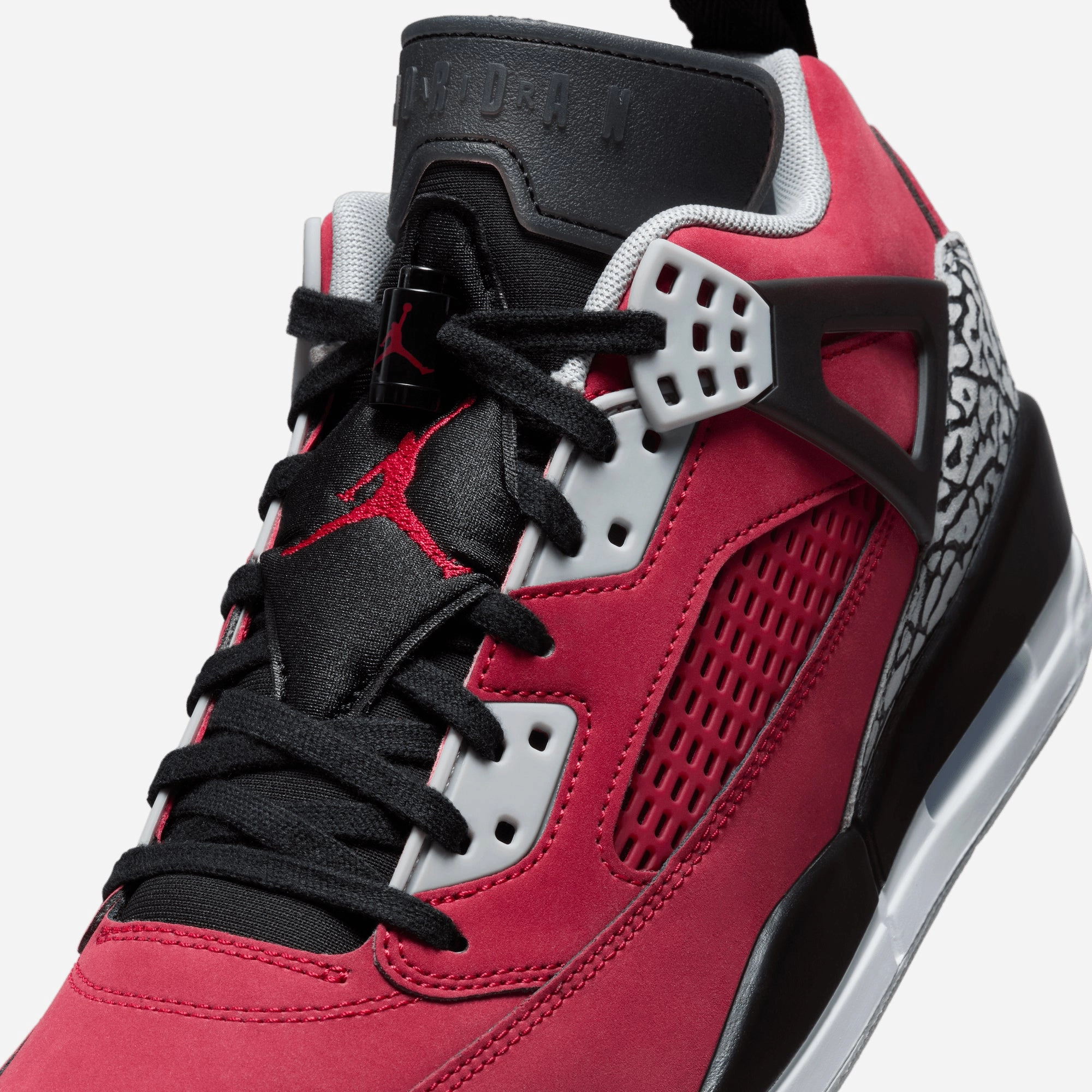 JORDAN | SPIZIKE LOW { GYM RED/BLACK-WOLF GREY-COOL GREY