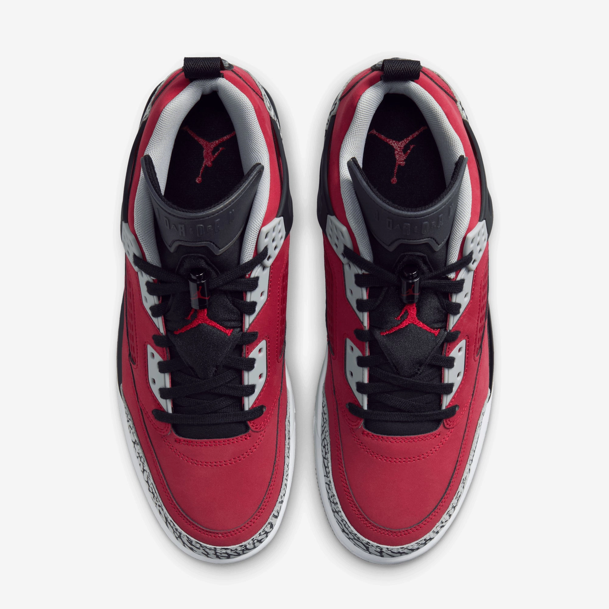 JORDAN | SPIZIKE LOW { GYM RED/BLACK-WOLF GREY-COOL GREY