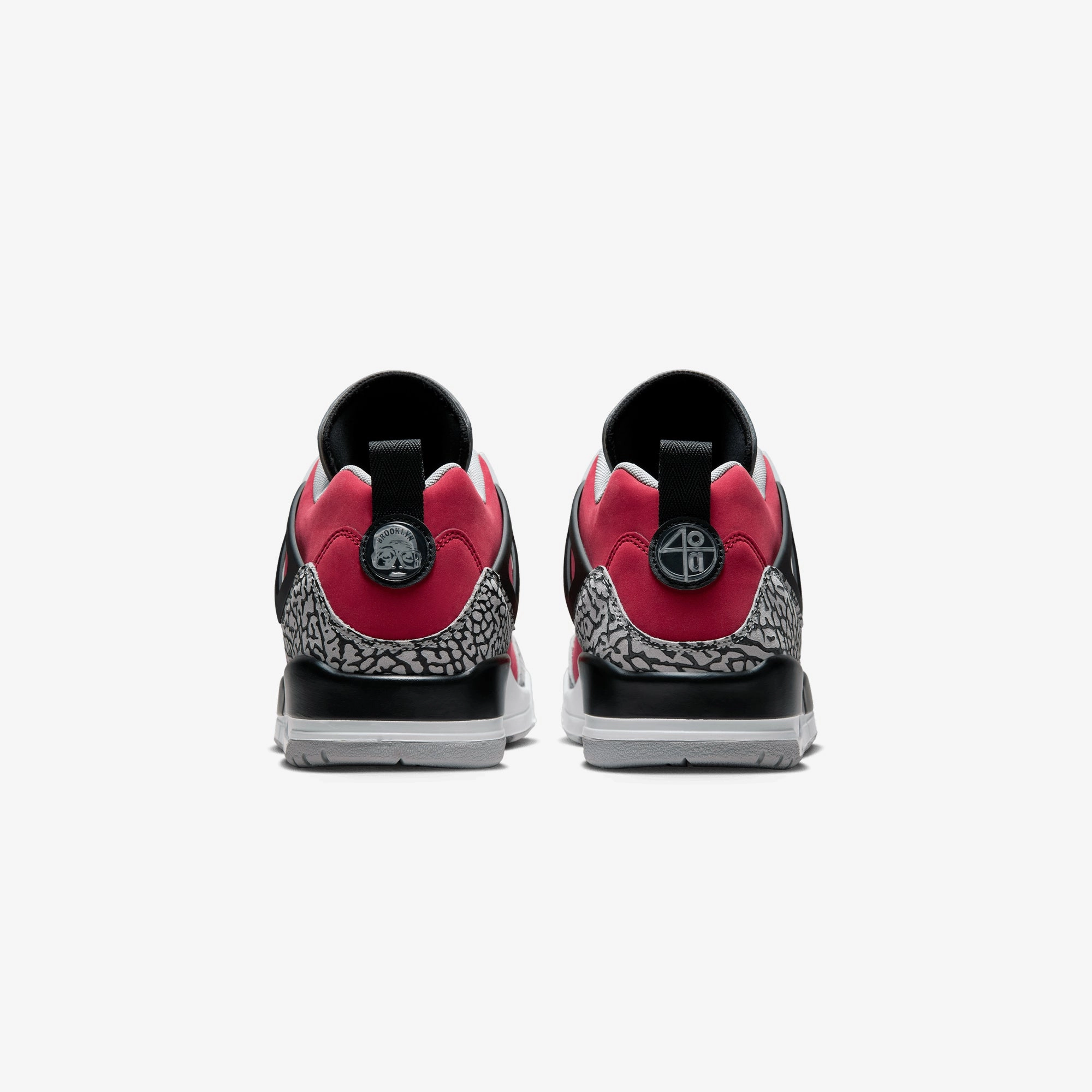 JORDAN | SPIZIKE LOW { GYM RED/BLACK-WOLF GREY-COOL GREY