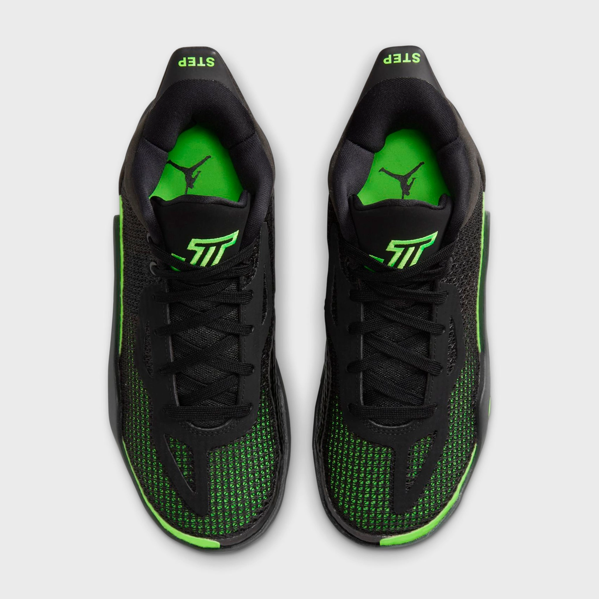 Jordan Tatum 1 GS Black / Green Strike - Anthracite