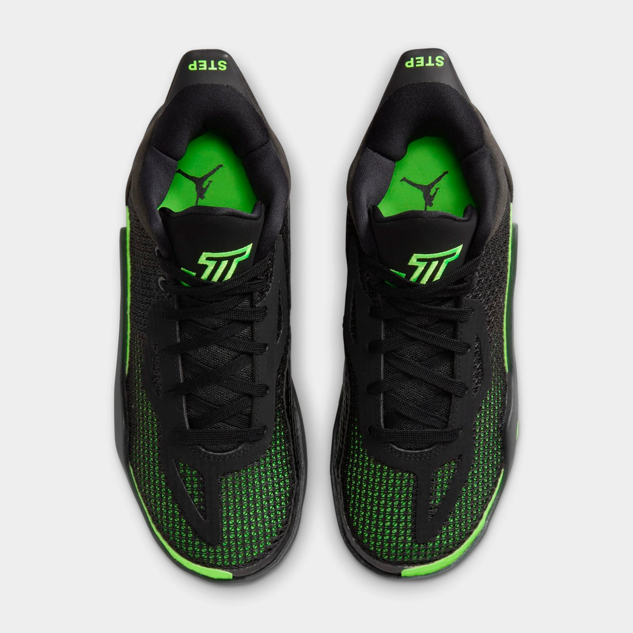 Jordan Tatum 1 GS Black / Green Strike - Anthracite