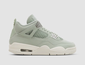 Jordan Women's 4 Retro Seafoam / Sail - Metallic Silver