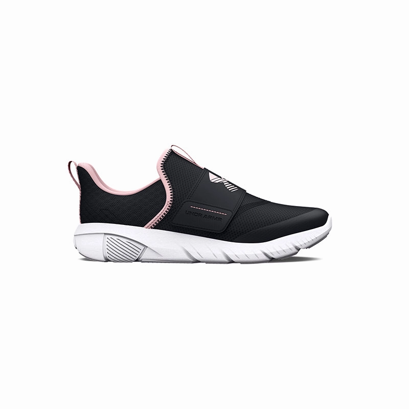 Kid's Grade School Flash Black/Prime Pink