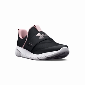 Kid's Grade School Flash Black/Prime Pink