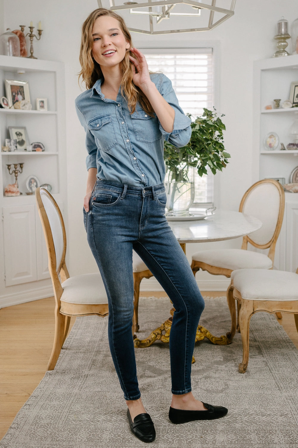 Lillian Thermal Skinny Jeans