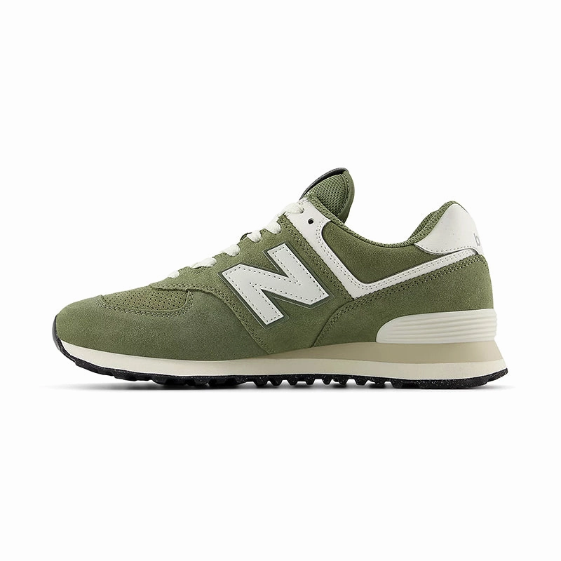 Men's 574 Dark Olivine/Sea Salt