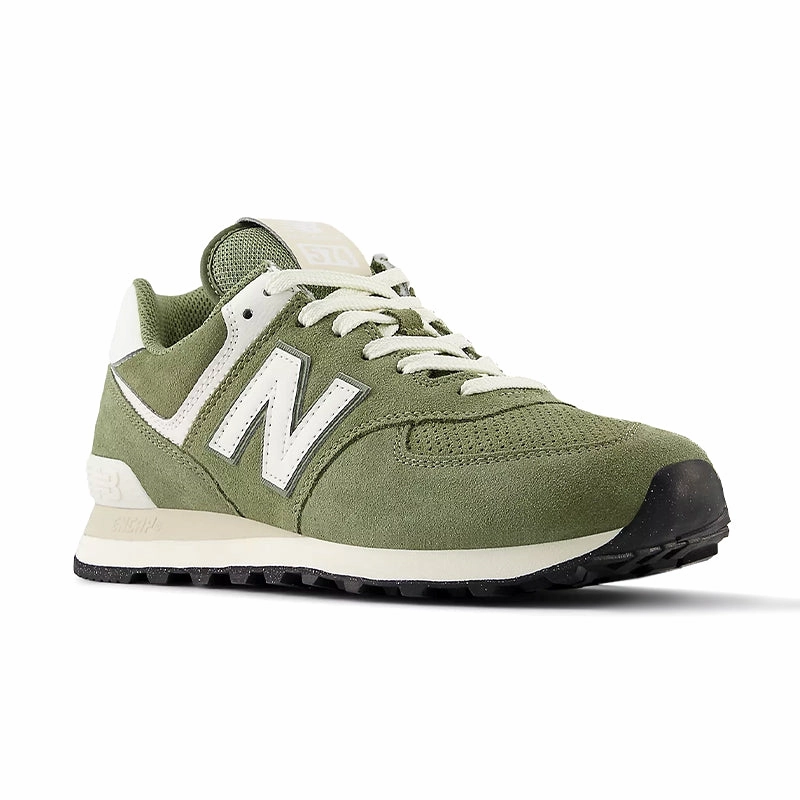 Men's 574 Dark Olivine/Sea Salt