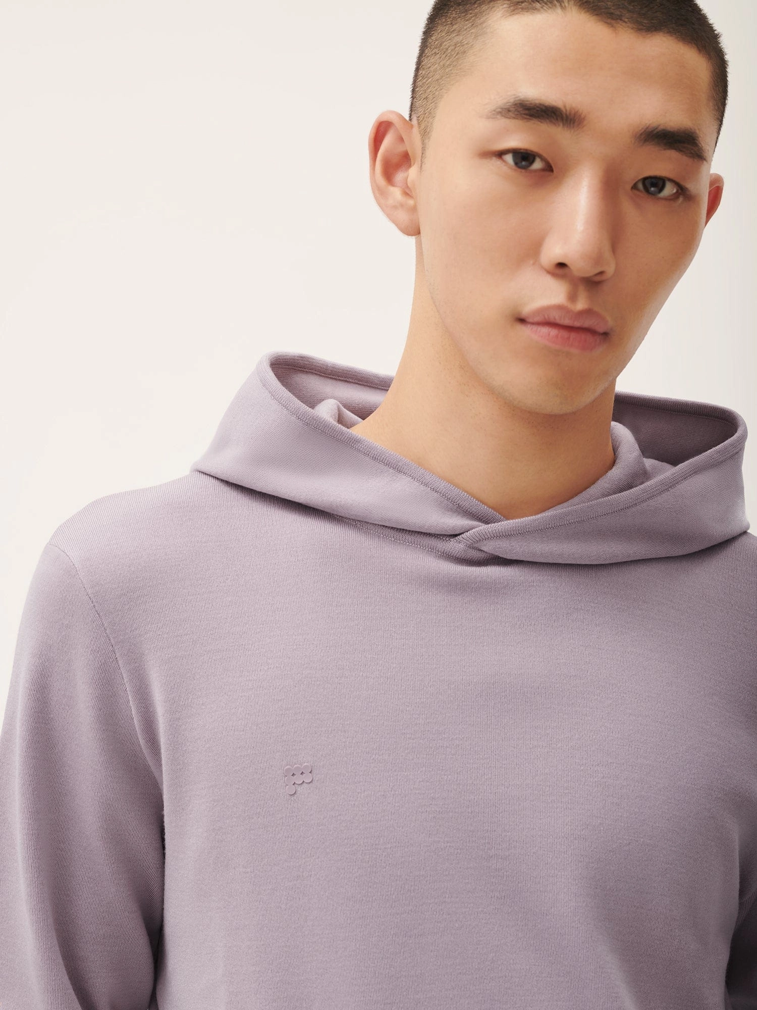 Mens DNA Regenerative Merino Wool Hoodie—raisin purple