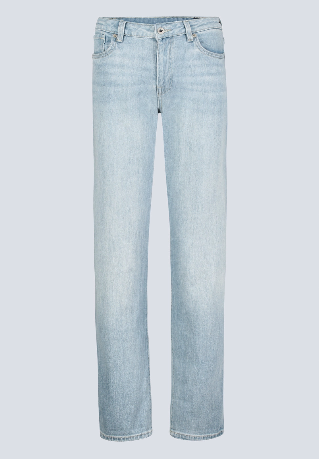Mid Rise Bootcut Queen Women's Jeans, Vintage Light Blue - BL15985