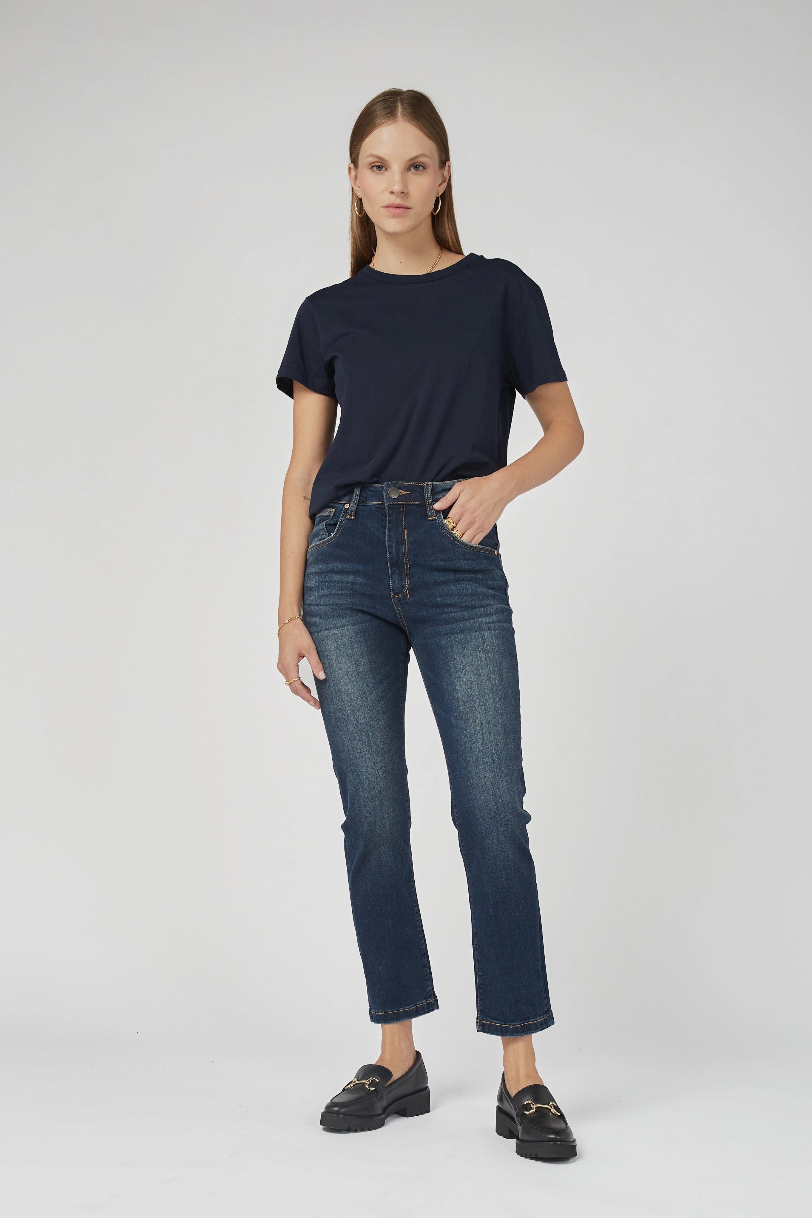 Mika Astro Straight Leg Jeans