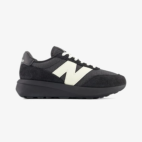 New Balance | 370 { BLACK/WHITE