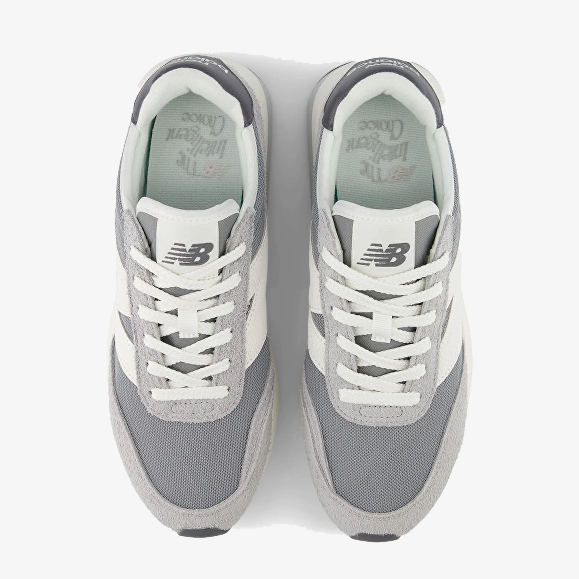 New Balance | 370 { GREY/WHITE