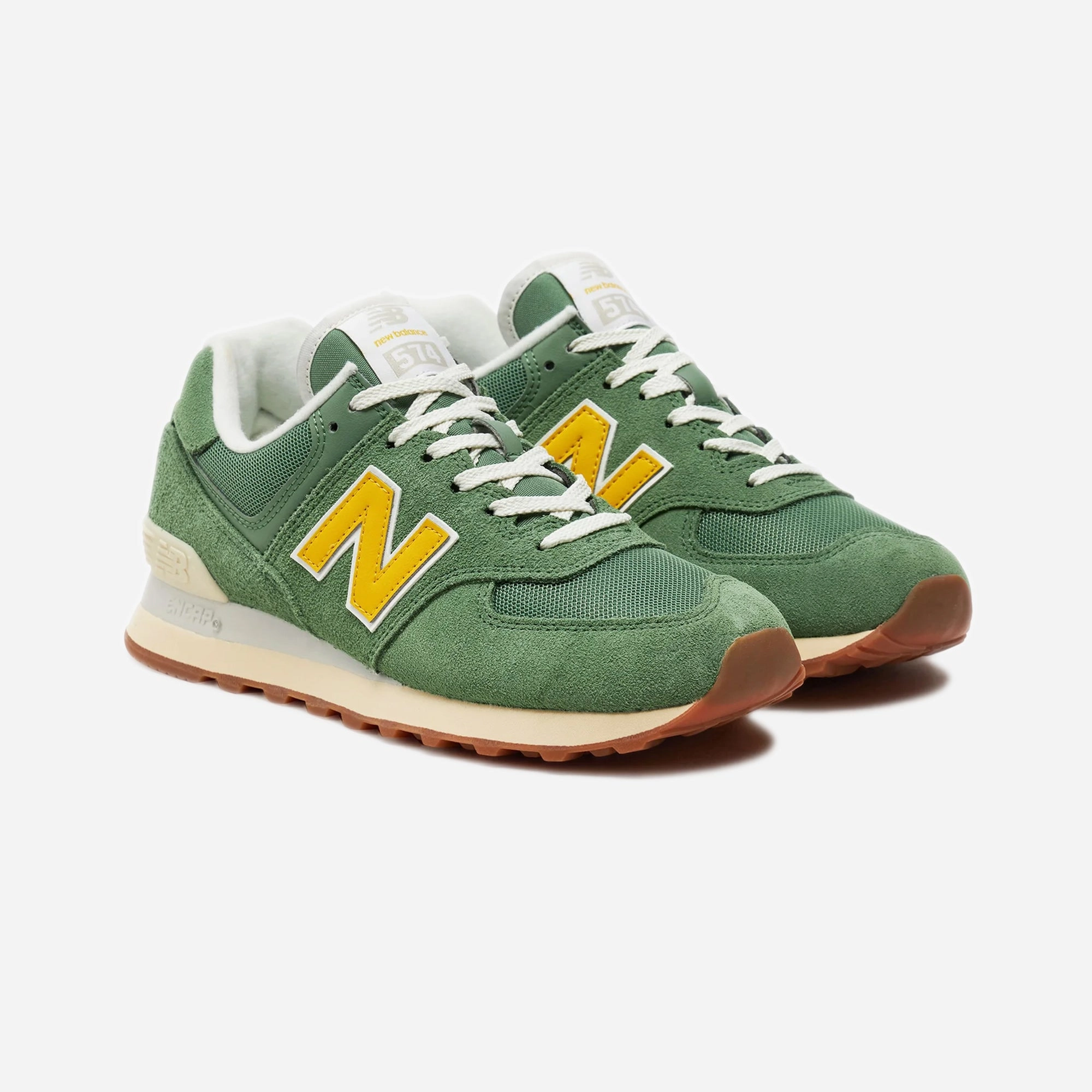 New Balance | 574 { GREEN/BEIGE