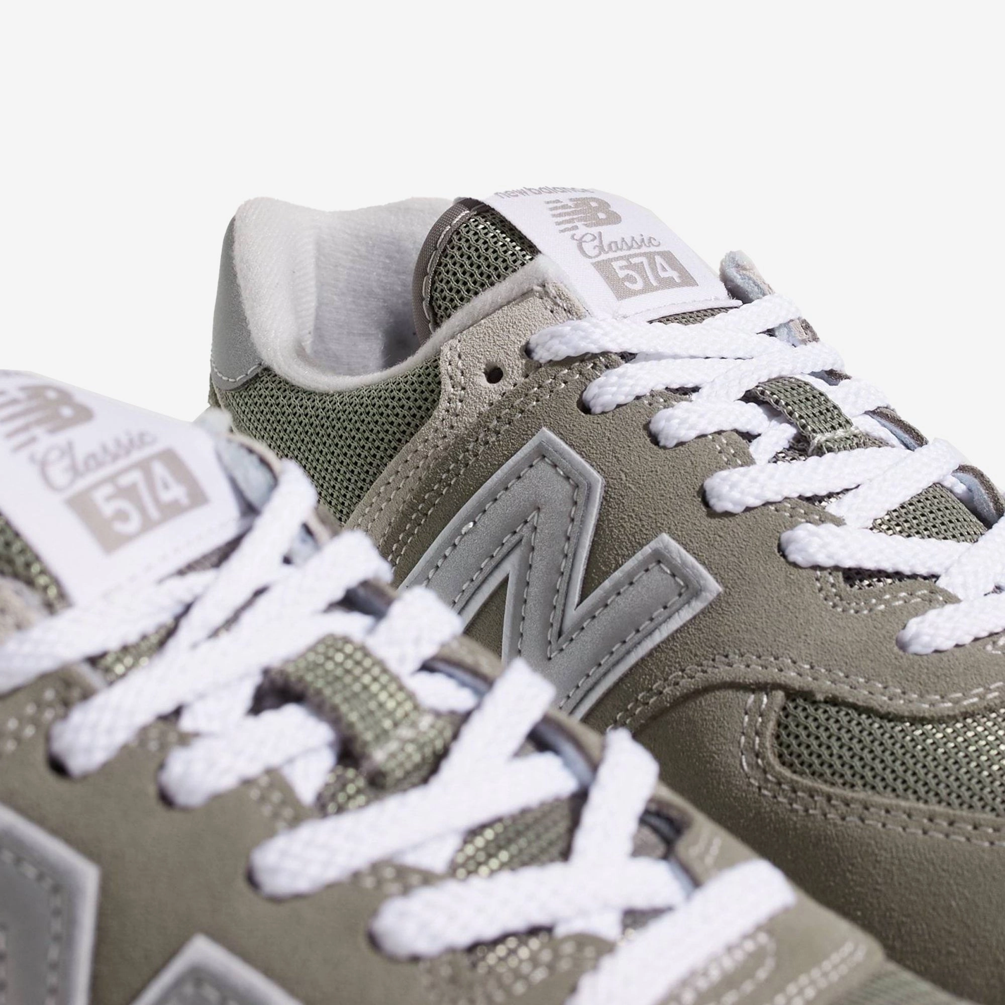 New Balance | 574 { GREY/WHITE