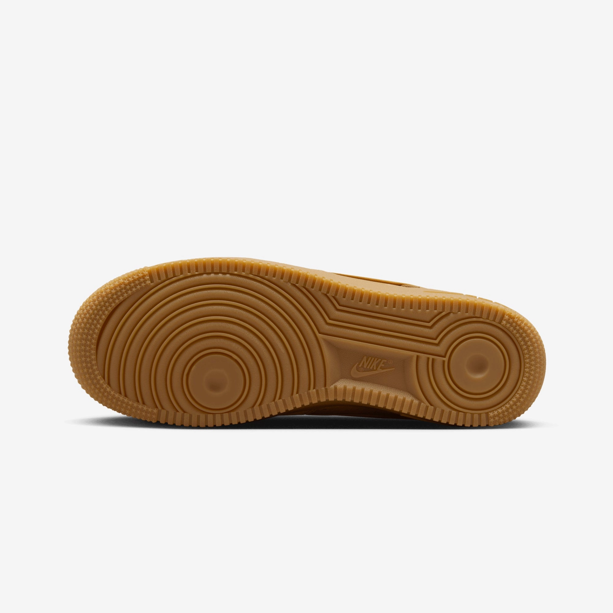 NIKE | AIR FORCE 1 '07 { FLAX/WHEAT-GUM LIGHT BROWN-BLACK