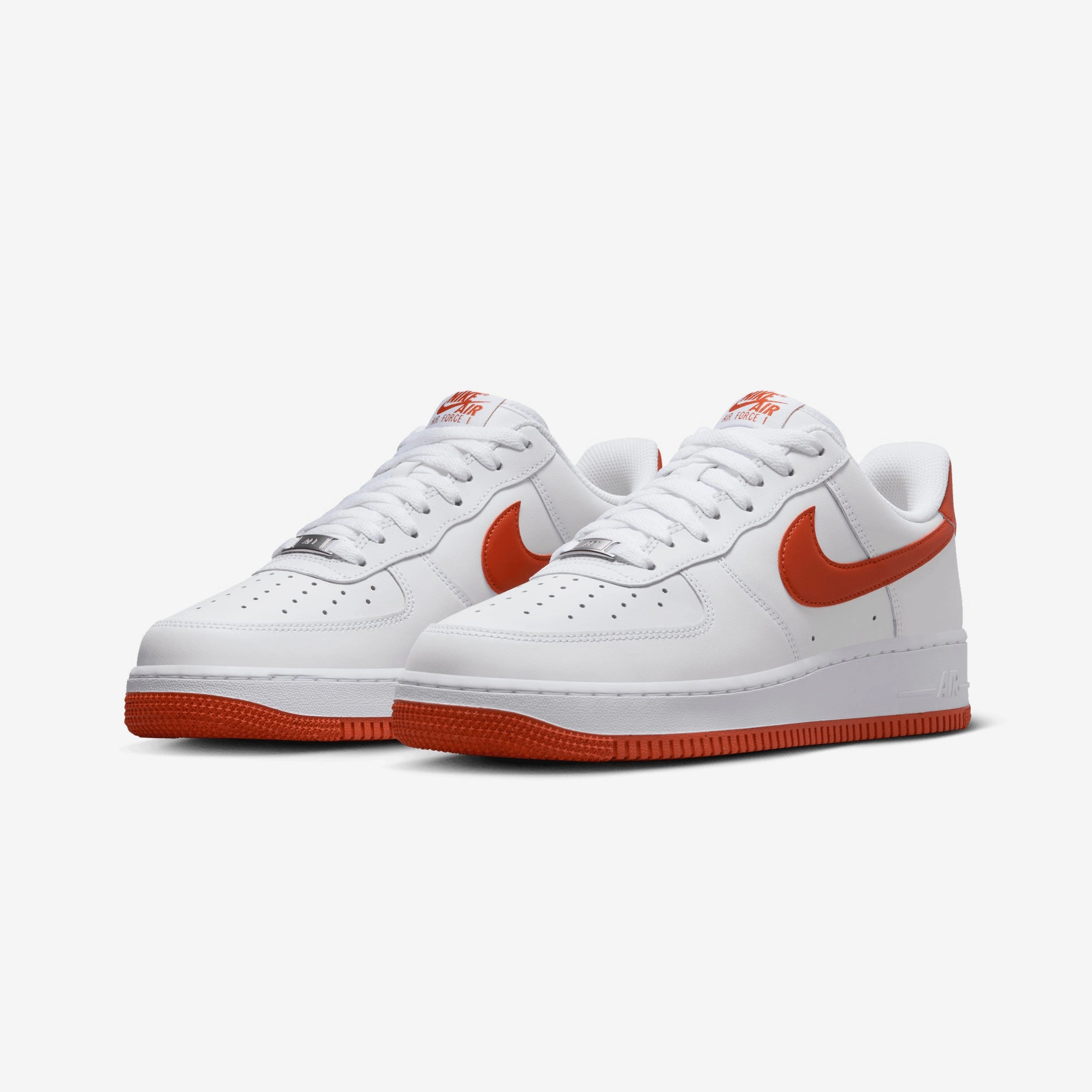 NIKE | AIR FORCE 1 '07 { WHITE/DRAGON RED-WHITE