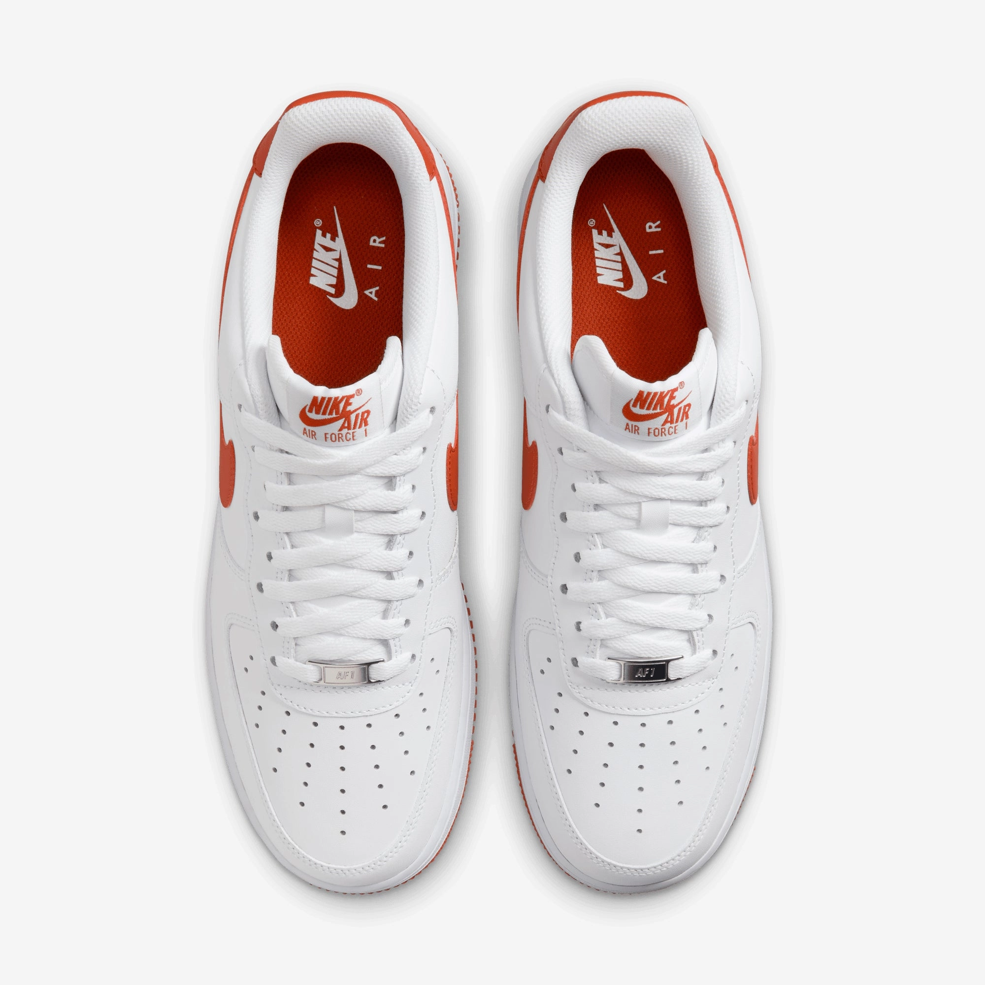 NIKE | AIR FORCE 1 '07 { WHITE/DRAGON RED-WHITE