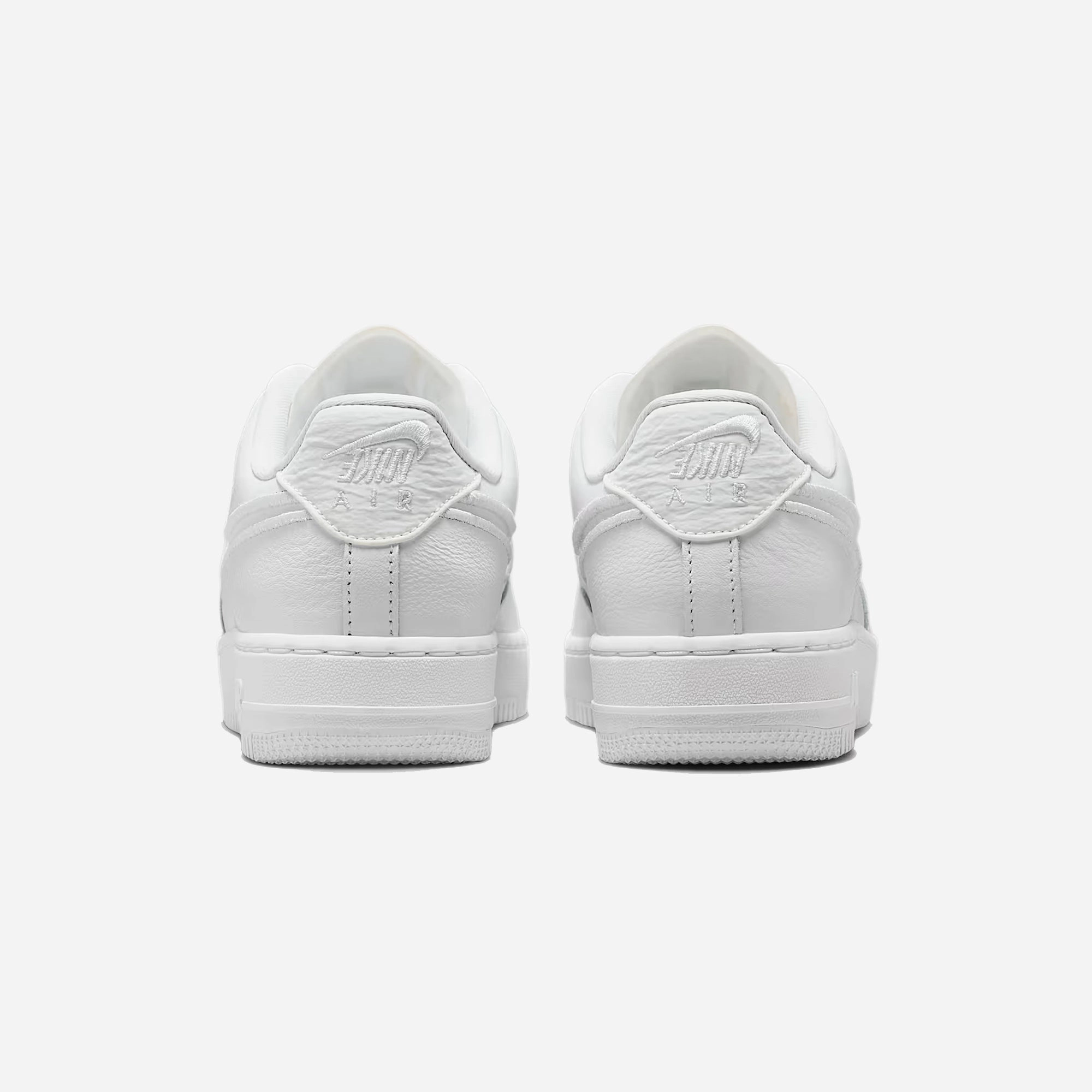 NIKE | AIR FORCE 1 LOW DANCE { WHITE/WHITE-WHITE-METALLIC SILVER