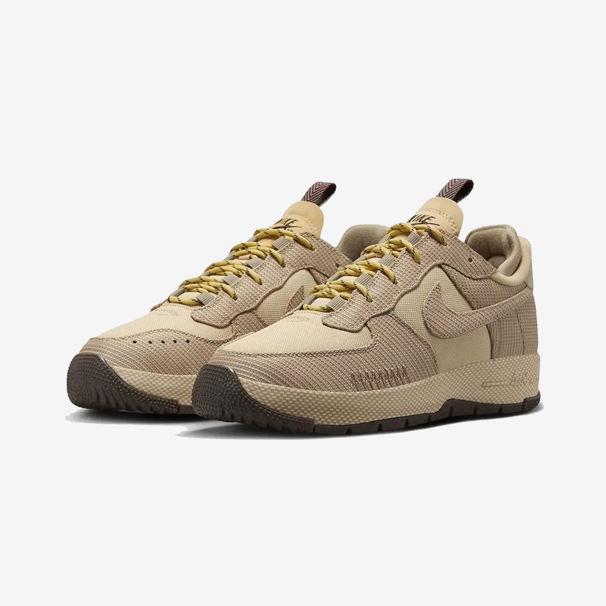 Nike | AIR FORCE 1 WILD  { SESAME/SESAME-BAROQUE BROWN-KHAKI