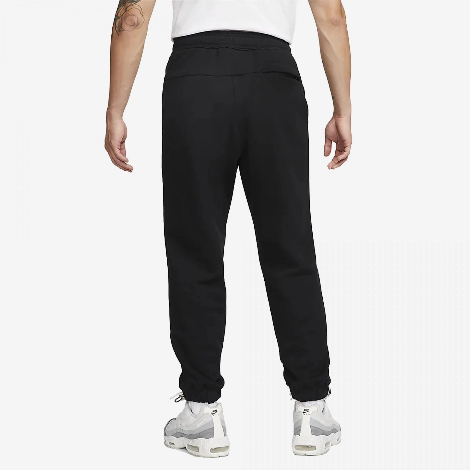Nike | AIR FRENCH TERRY JOGGERS  { BLACK/BLACK