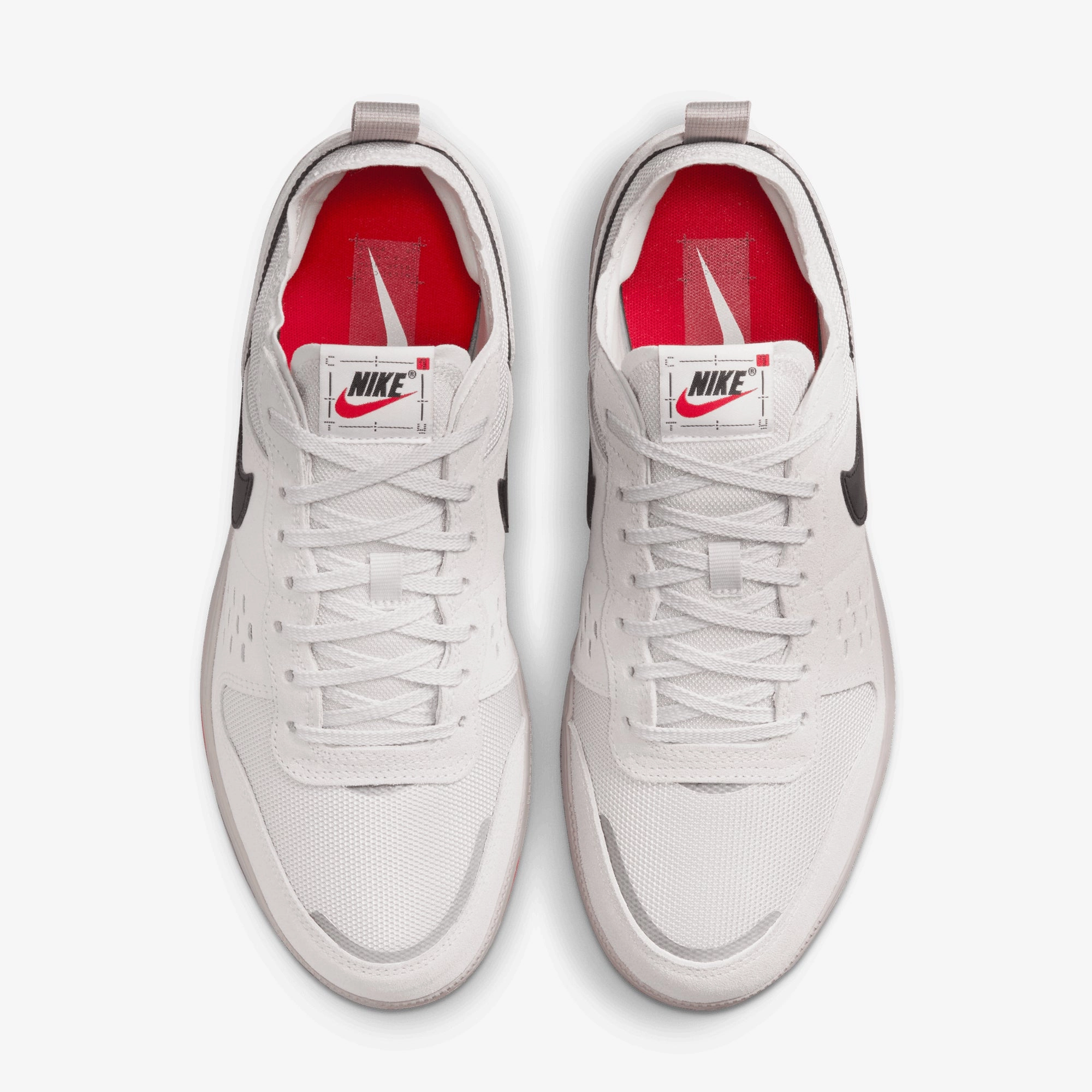 Nike | C1TY { COLLEGE GREY/BLACK-VAST GREY-FIRE RED