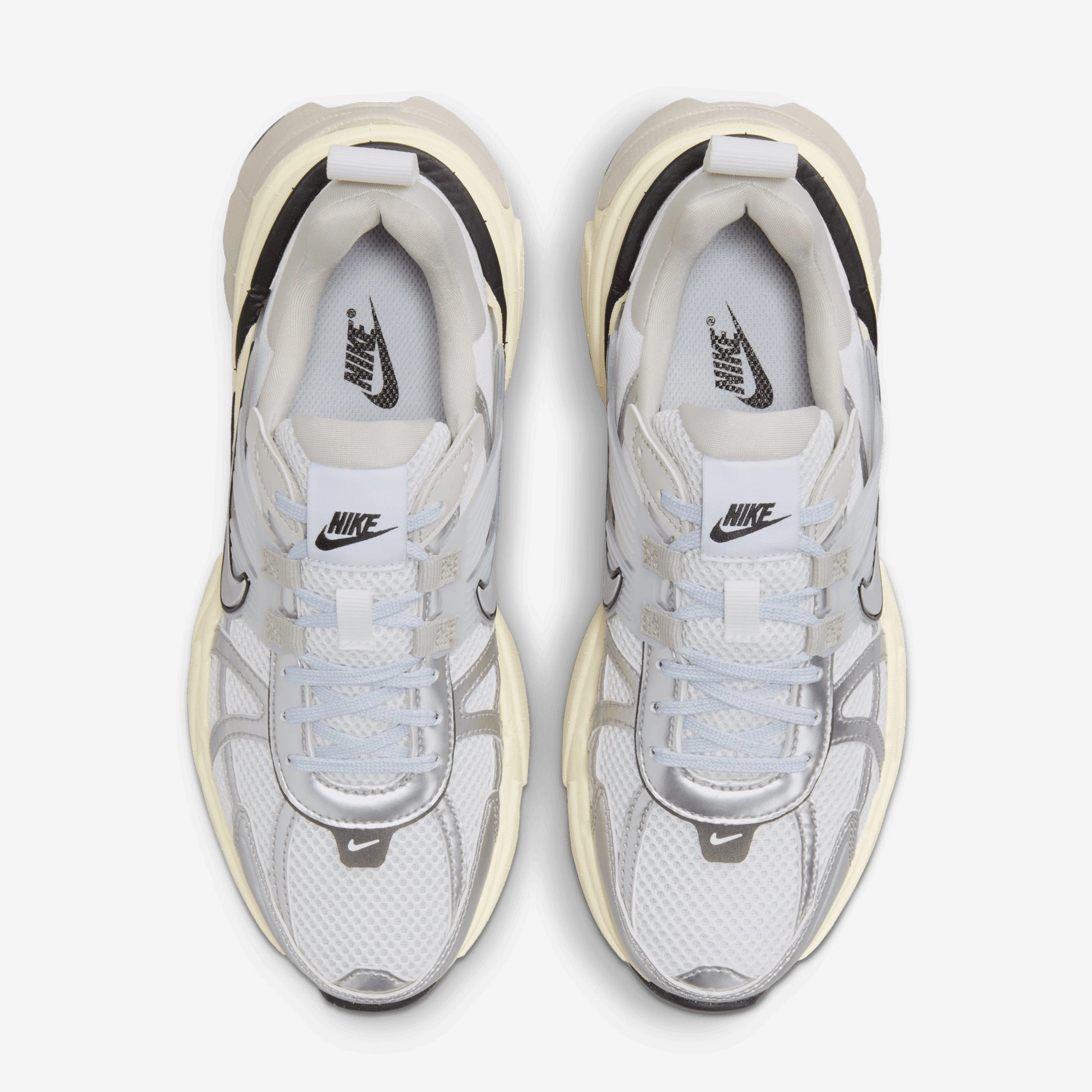 NIKE | V2K RUN { SUMMIT WHITE/METALLIC SILVER