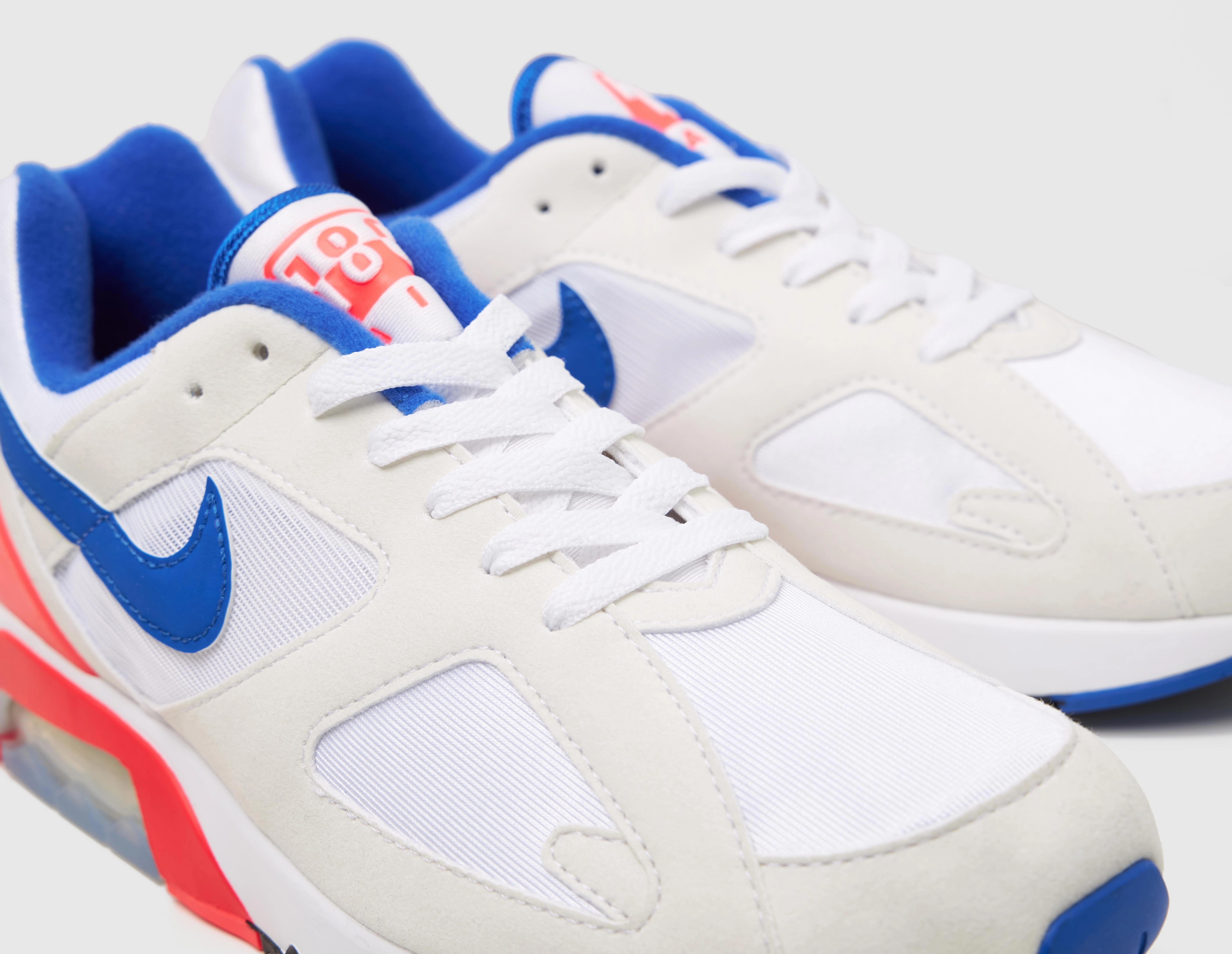 Nike Air 180 White / Ultramarine - Solar Red