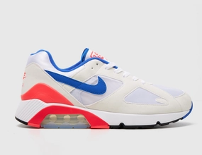 Nike Air 180 White / Ultramarine - Solar Red