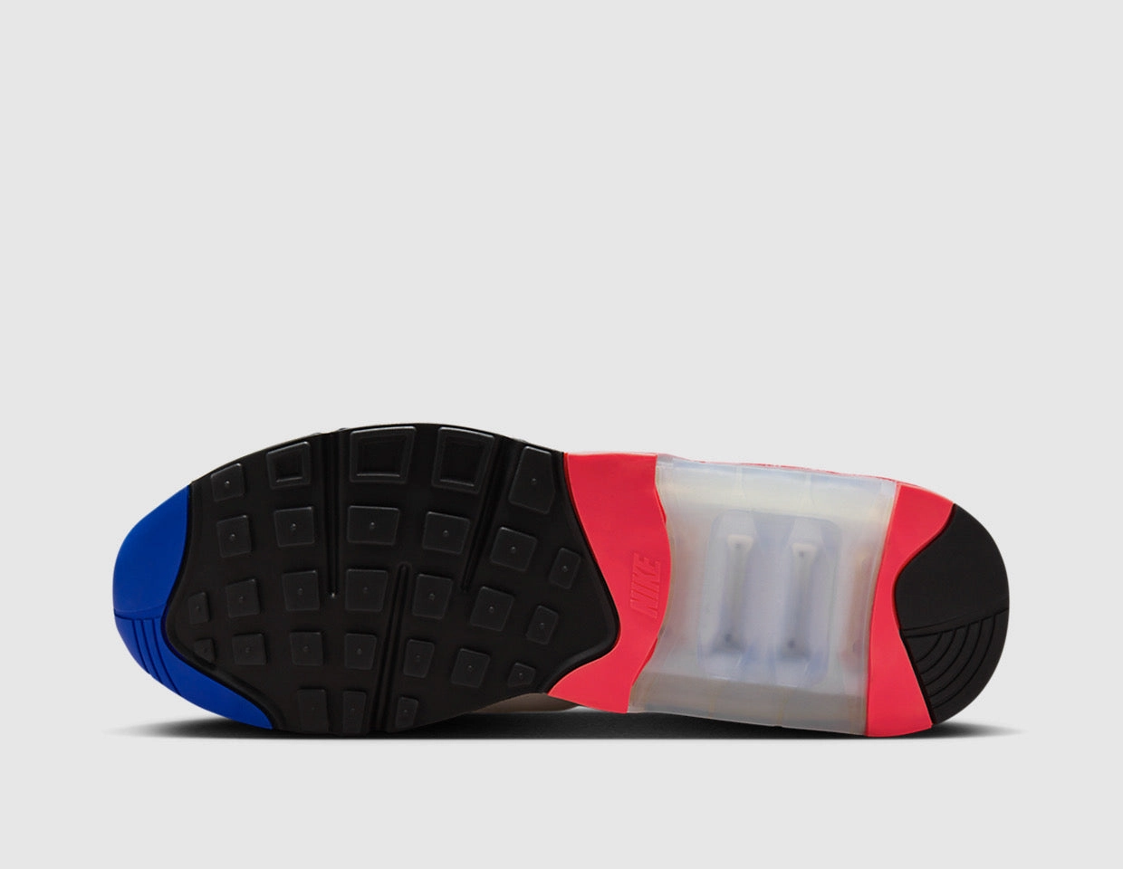 Nike Air 180 White / Ultramarine - Solar Red