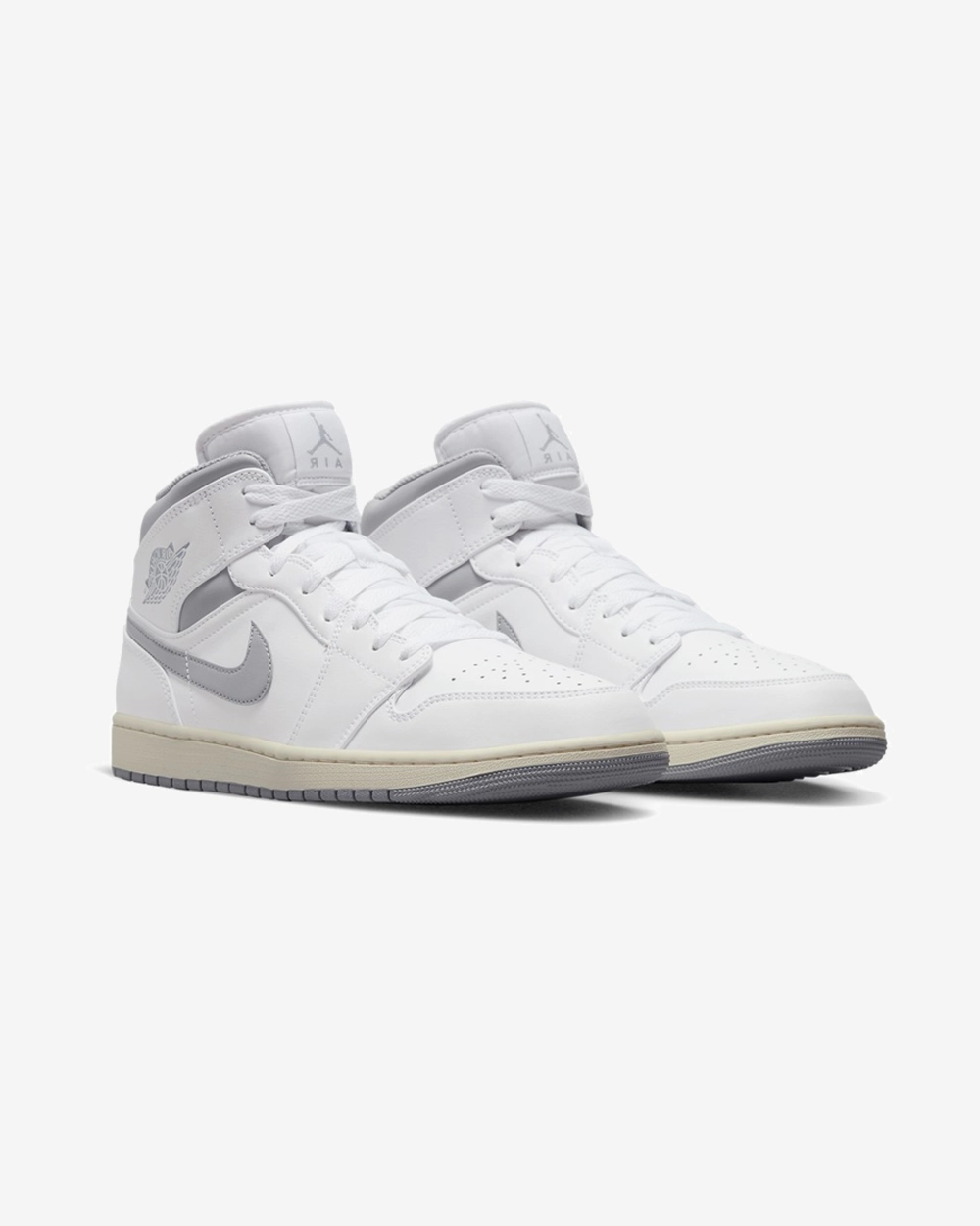 NIKE AIR JORDAN1 MID NEUTRAL GREY GS