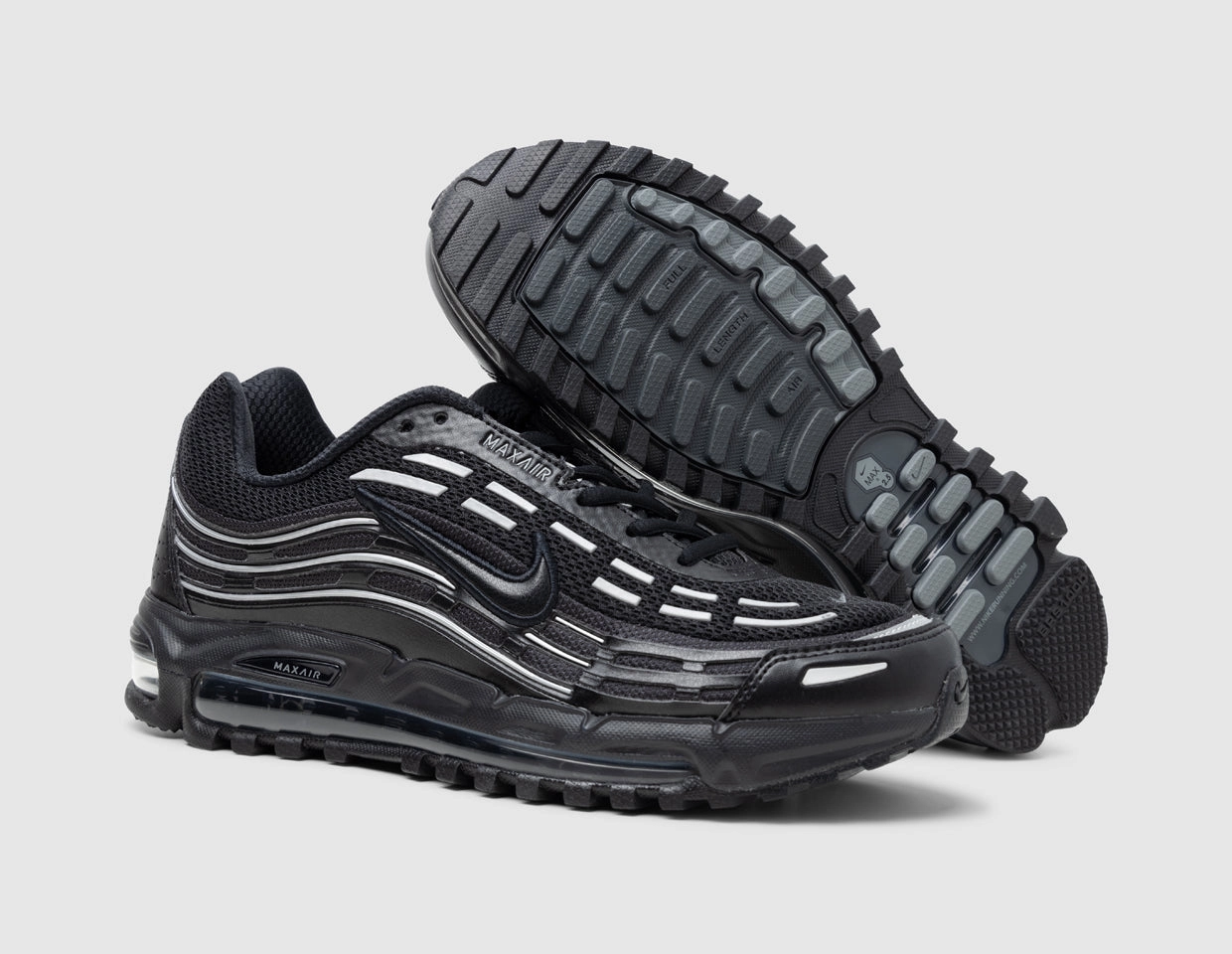 Nike Air Max TL 2.5 Black / Black - Black - Metallic Silver