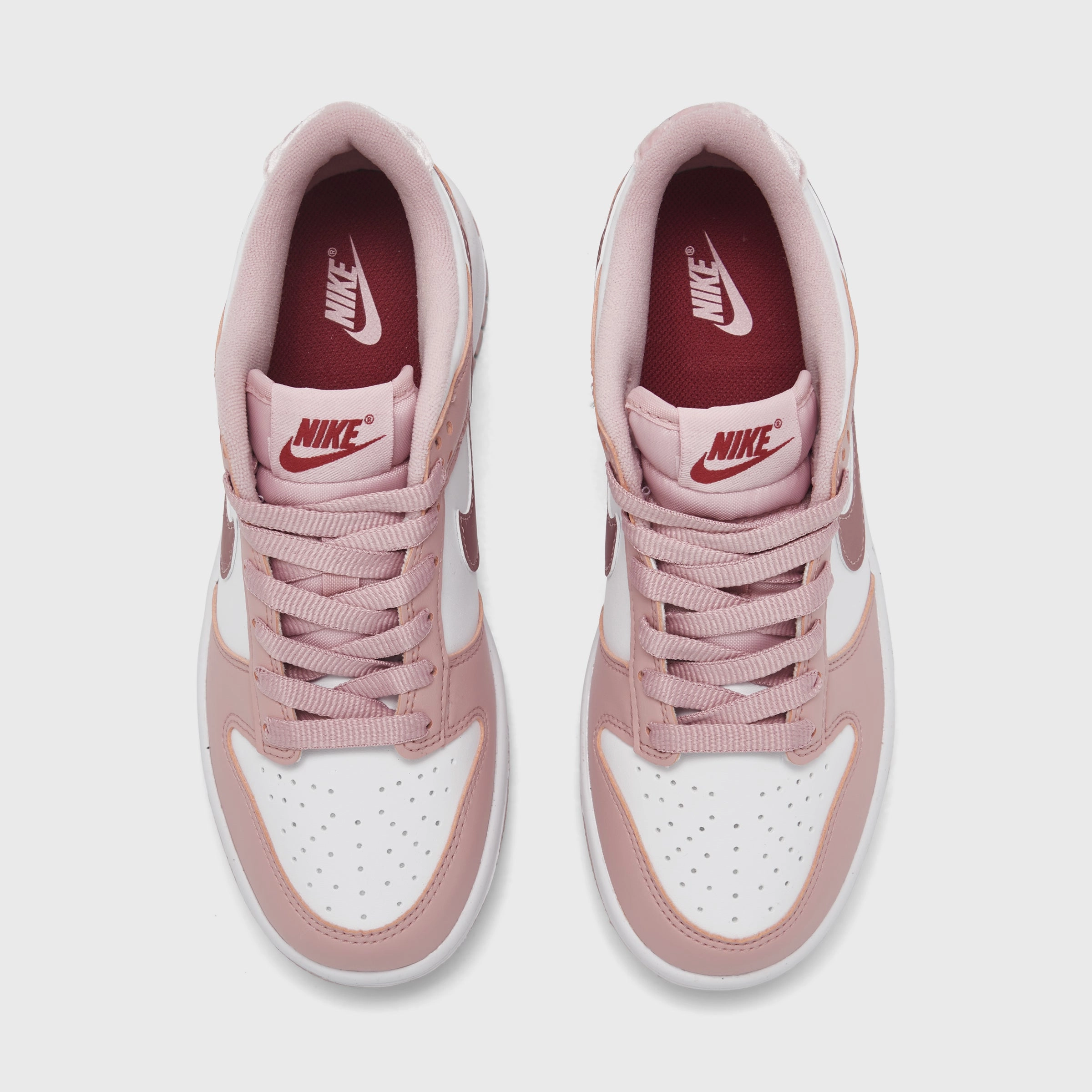 Nike Dunk Low GS Pink Glaze / White - Pomegranate