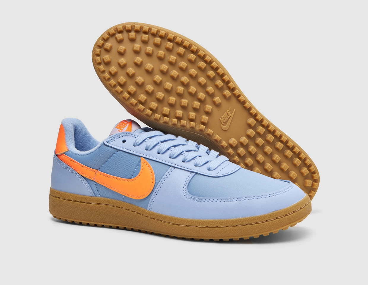 Nike Field General 82 SP Aluminum / Total Orange - Gum Light Brown