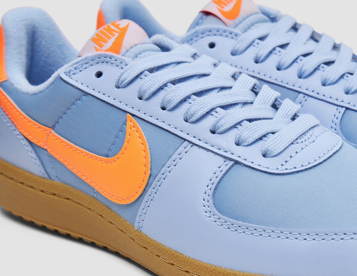 Nike Field General 82 SP Aluminum / Total Orange - Gum Light Brown