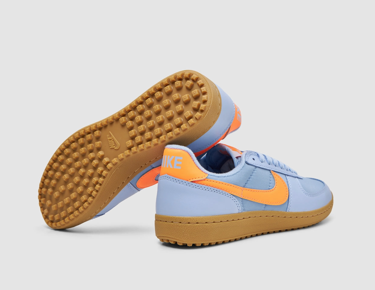 Nike Field General 82 SP Aluminum / Total Orange - Gum Light Brown