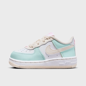 Nike Force 1 Low TD Jade Ice / Guava Ice - White