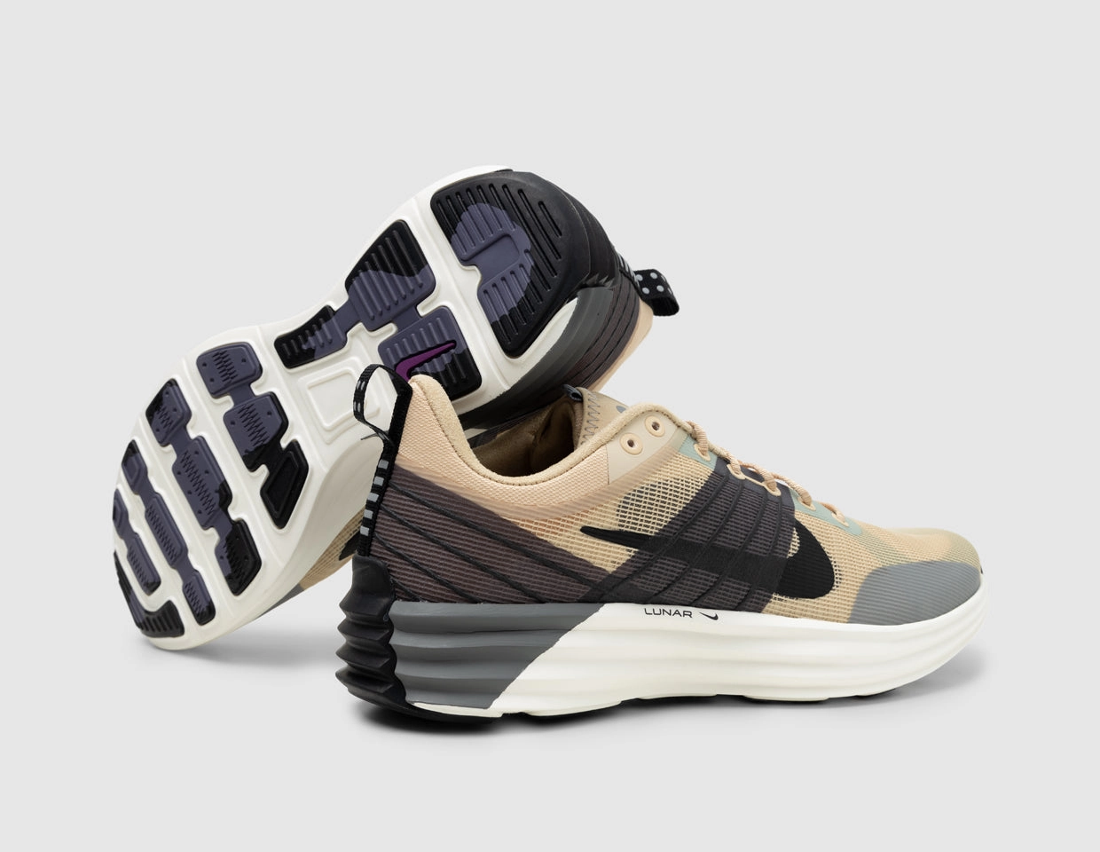 Nike Lunar Roam Sesame / Black - Smoke Grey